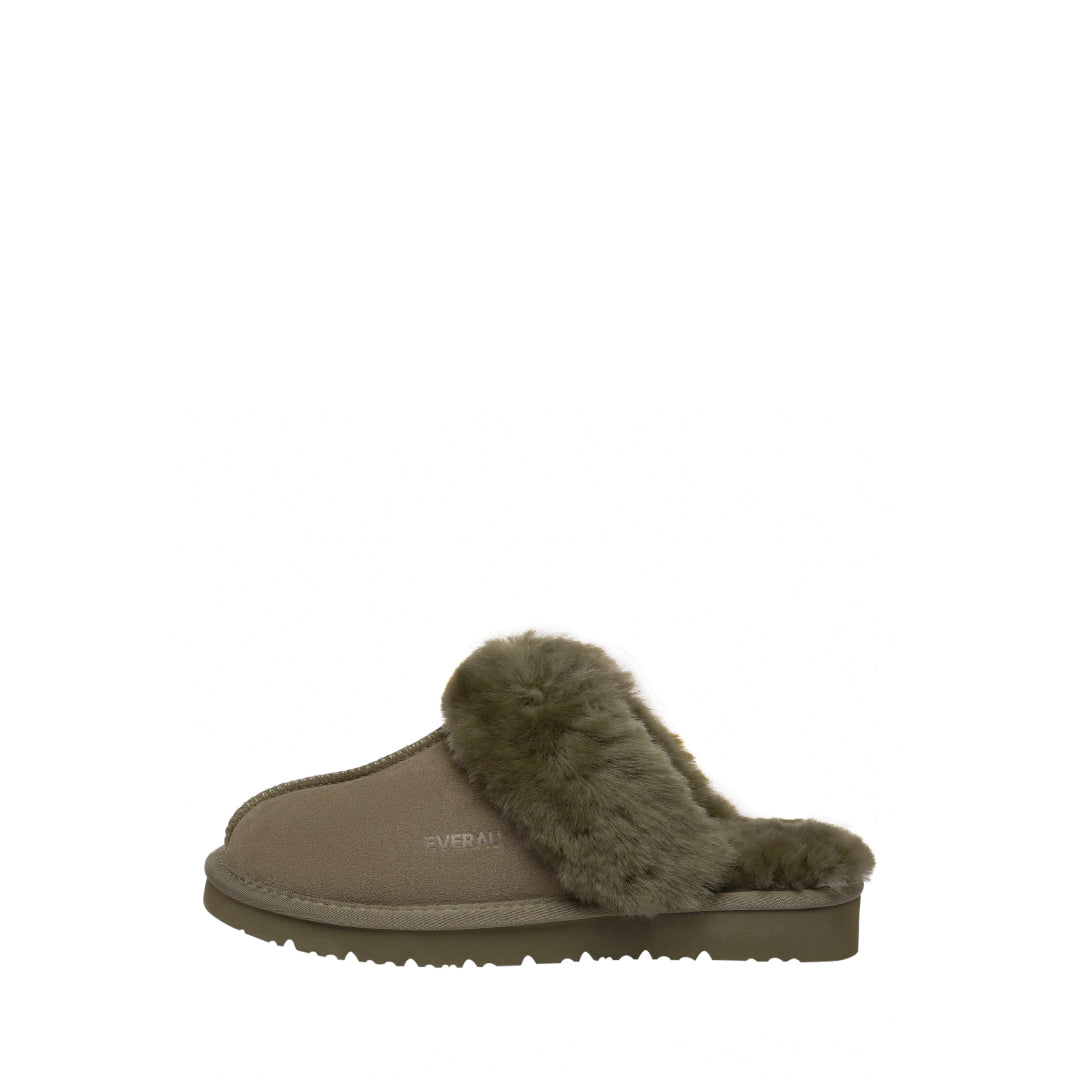 EVERAU Raven Caribou Slippers Kapcie Zielone