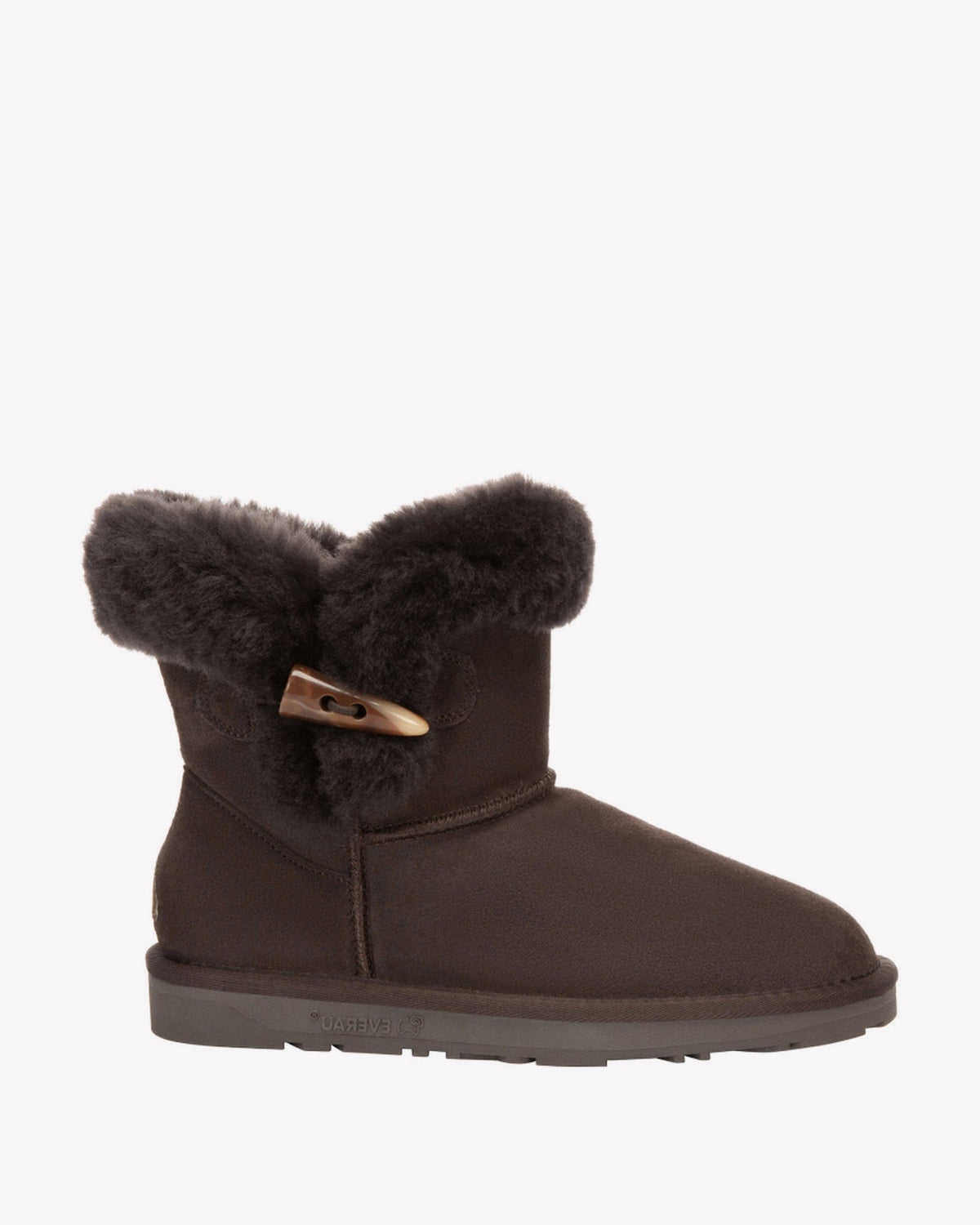 EVERAU Robin Chocolate Mini Boots Botki Czekoladowe