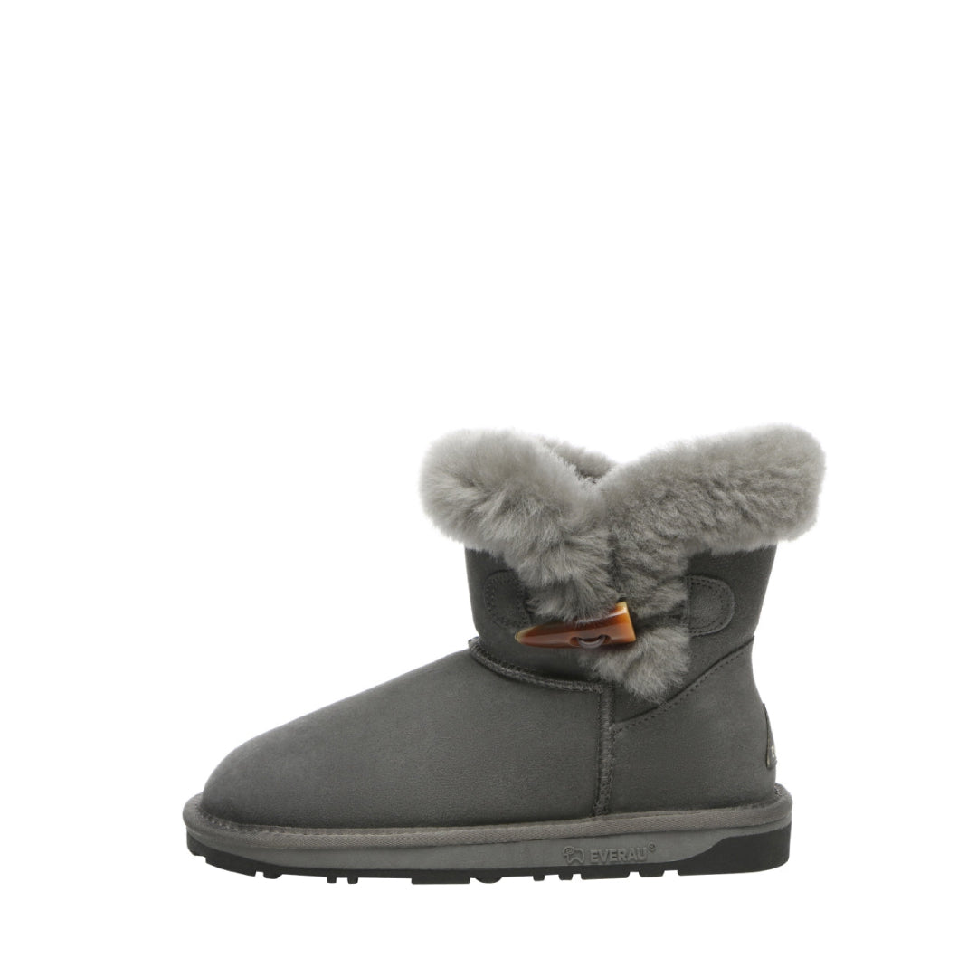 EVERAU Robin Grey Mini Boots Botki Szare