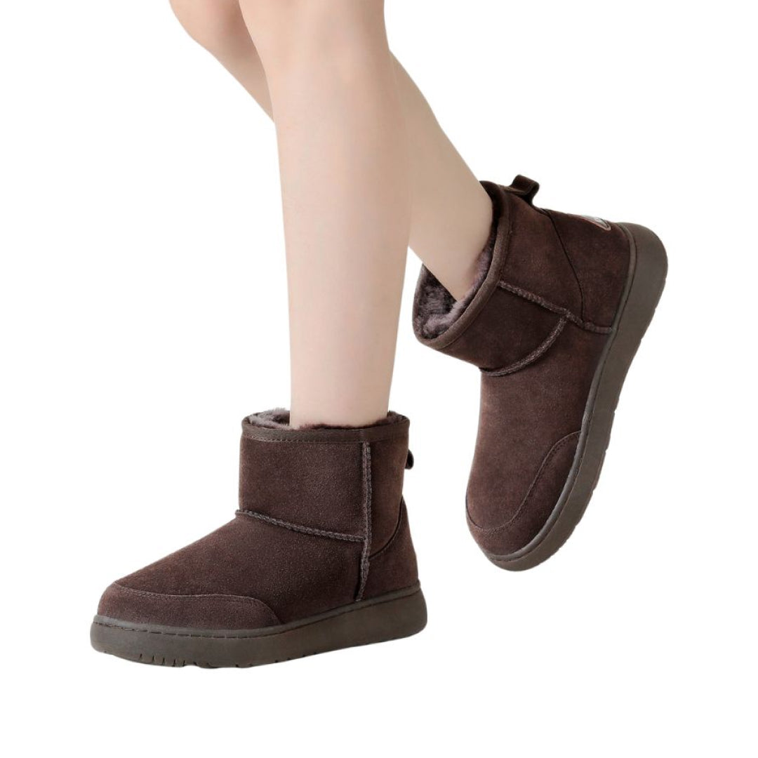 EVERAU Rosella Chocolate Outdoor Boots Botki Brązowe
