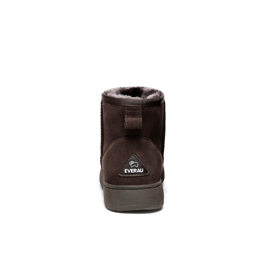 EVERAU Rosella Chocolate Outdoor Boots Botki Brązowe