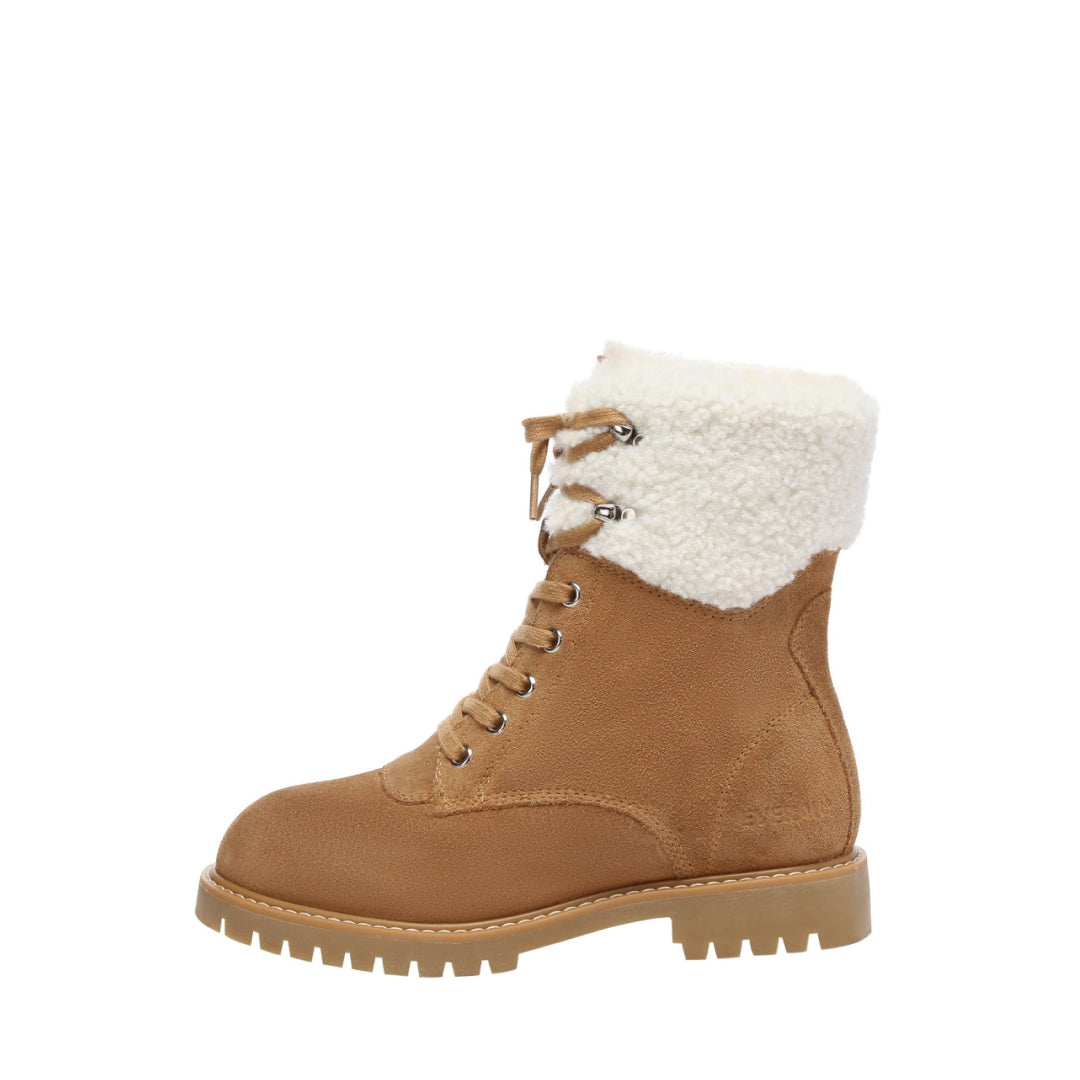 EVERAU Sittella Chestnut Chunky Boots Botki Brązowe