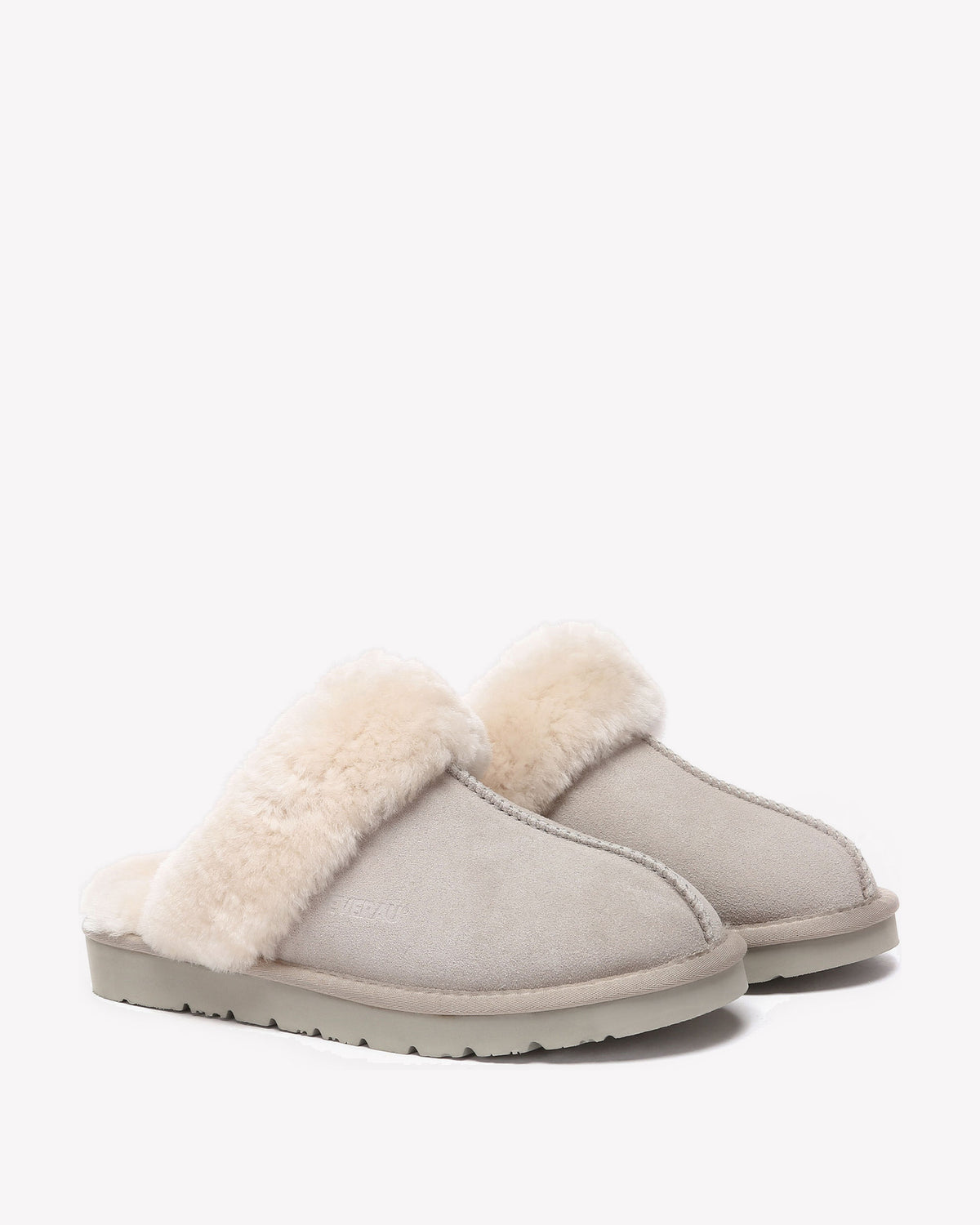 EVERAU Raven Goat Grey Slippers Kapcie Szare