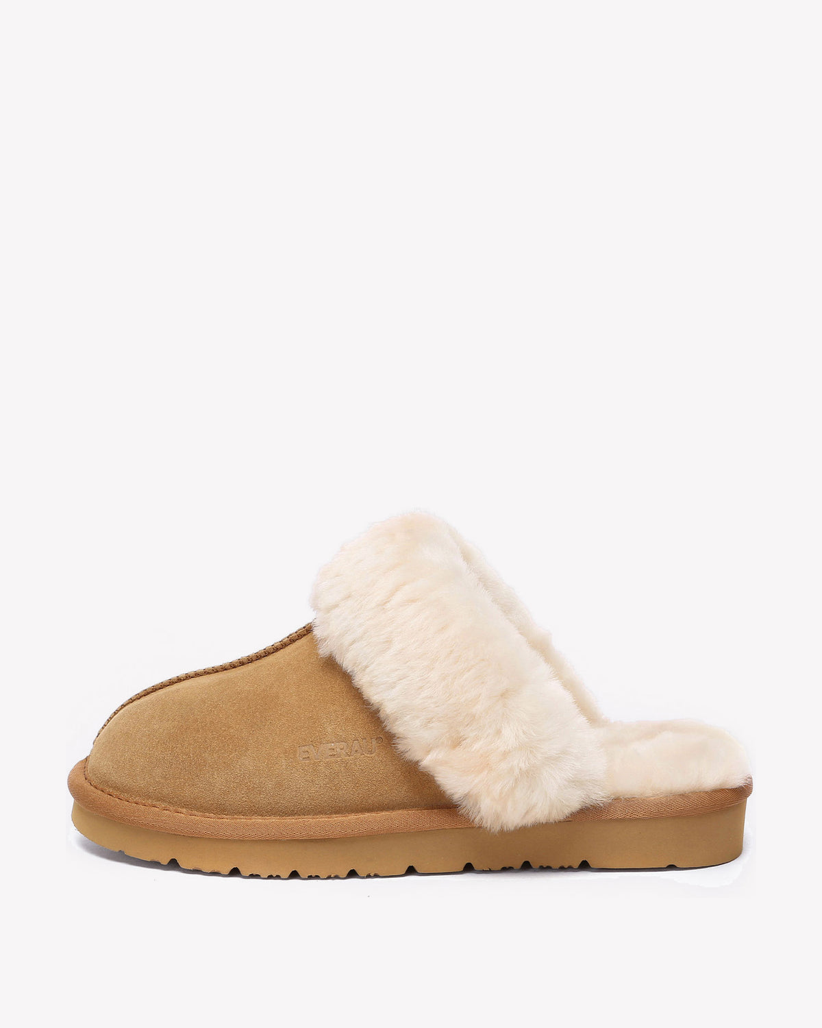 EVERAU Raven Chestnut Slippers Kapcie Brązowe