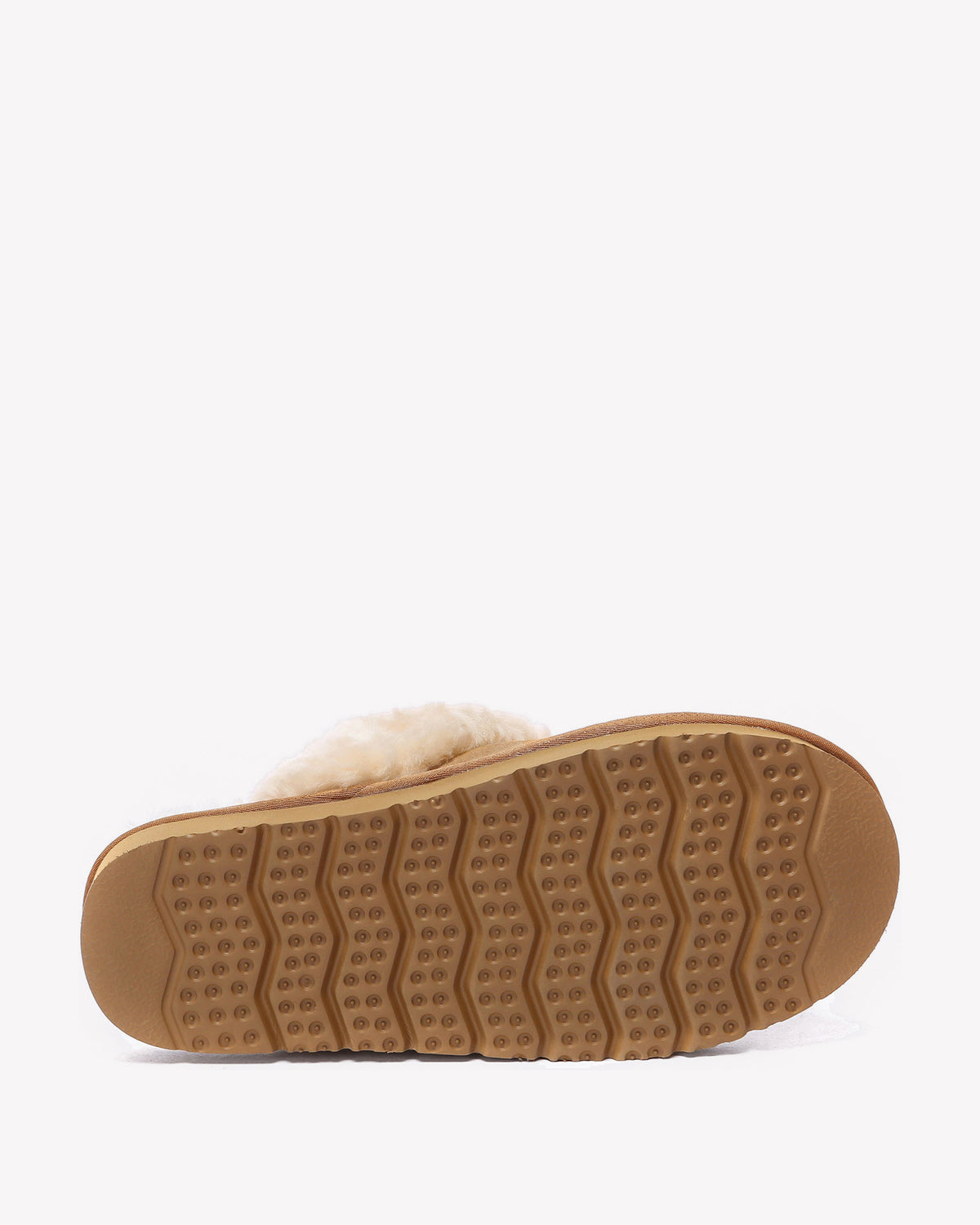 EVERAU Raven Chestnut Slippers Kapcie Brązowe