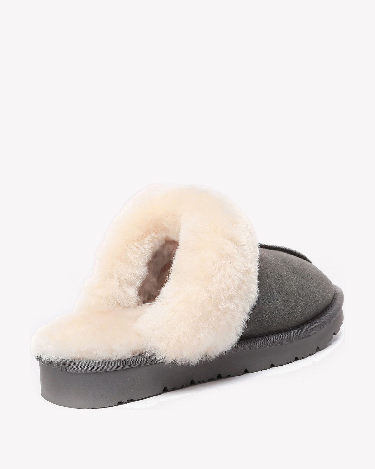 EVERAU Raven Grey Slippers Kapcie Szare