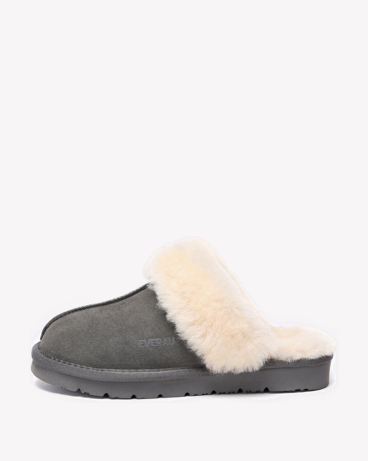 EVERAU Raven Grey Slippers Kapcie Szare