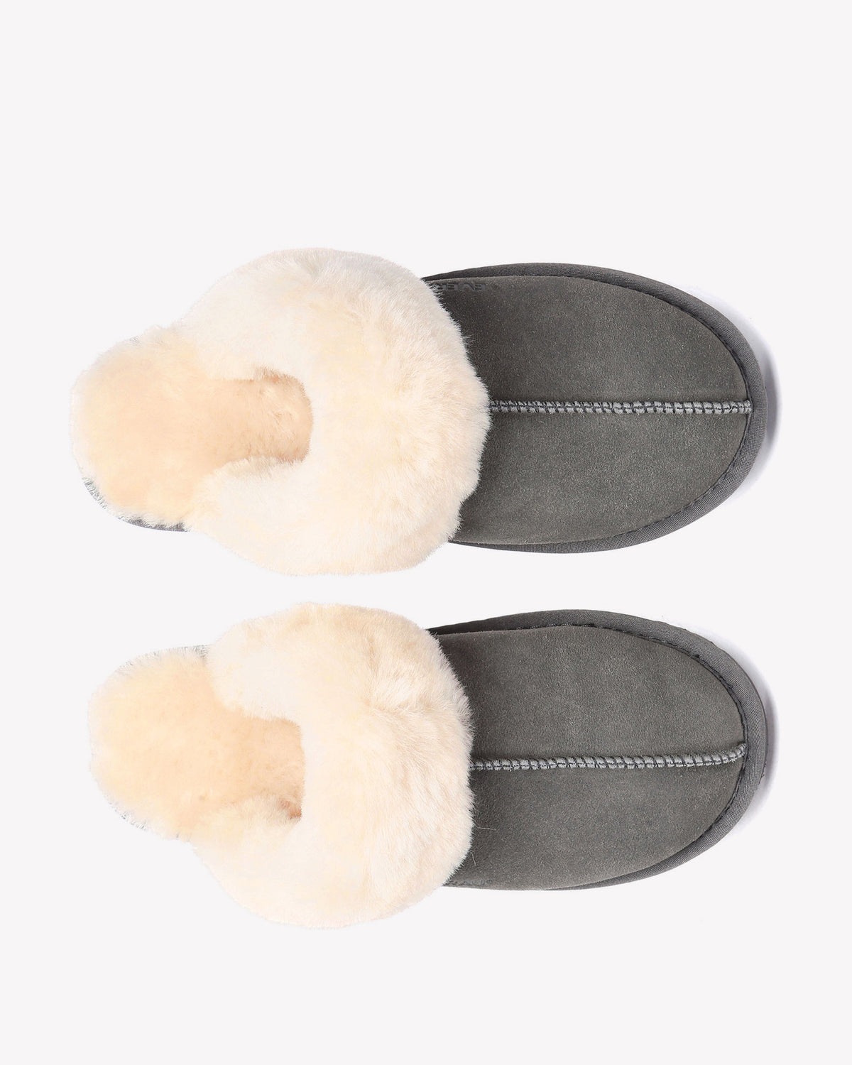 EVERAU Raven Grey Slippers Kapcie Szare
