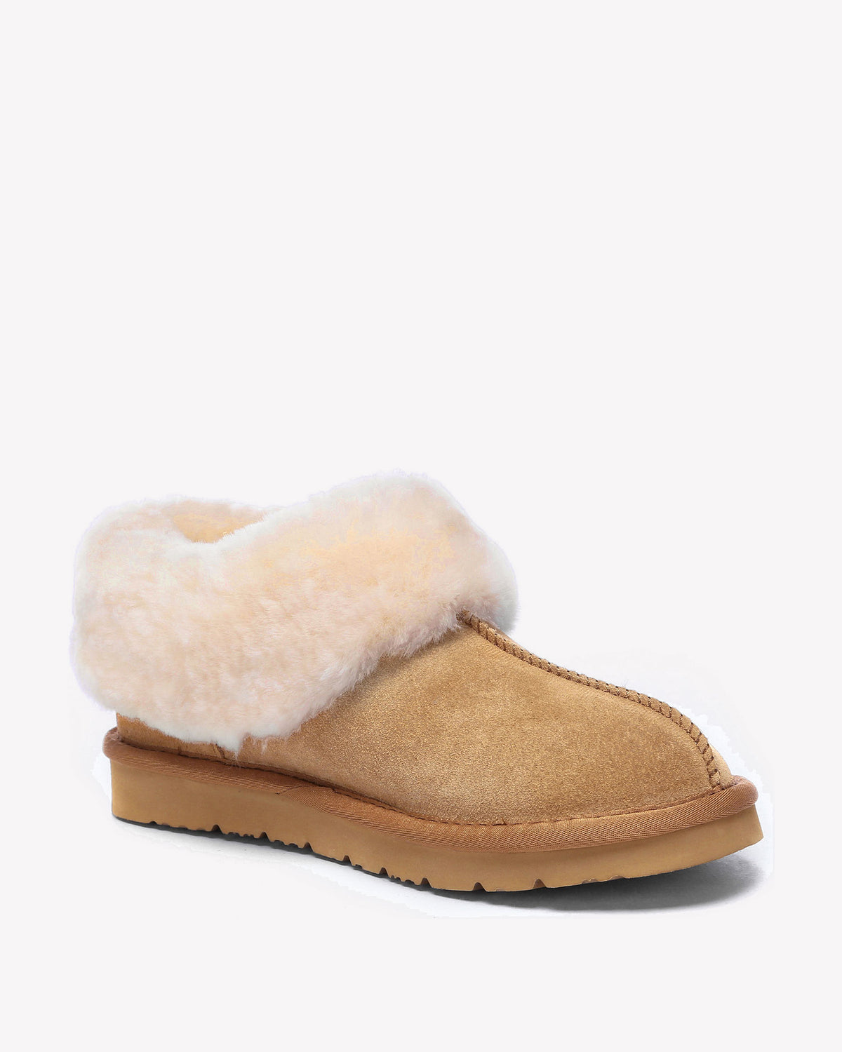 EVERAU Ibis Chestnut Slippers Kapcie Brązowe