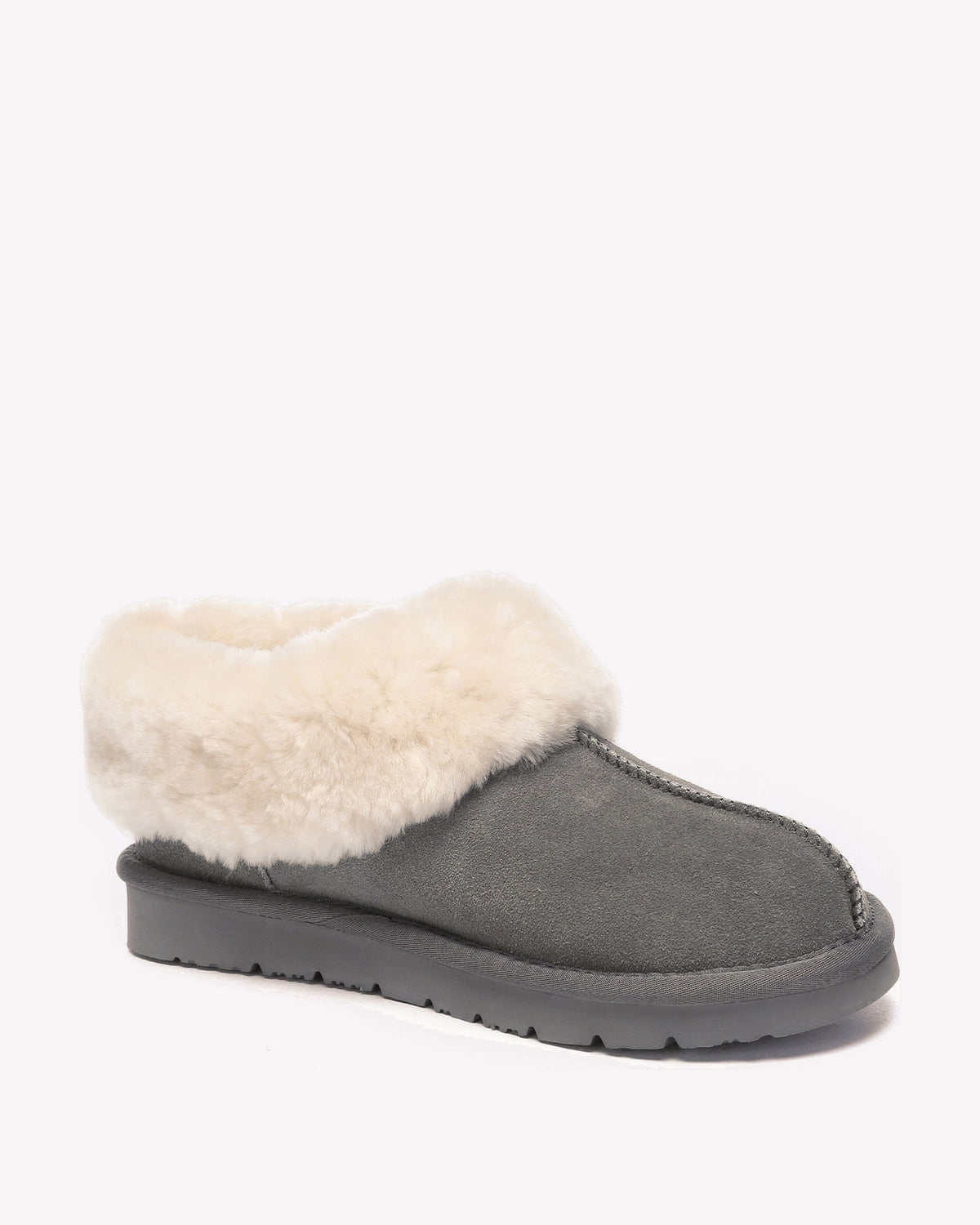 EVERAU Ibis Grey Slippers Kapcie Szare