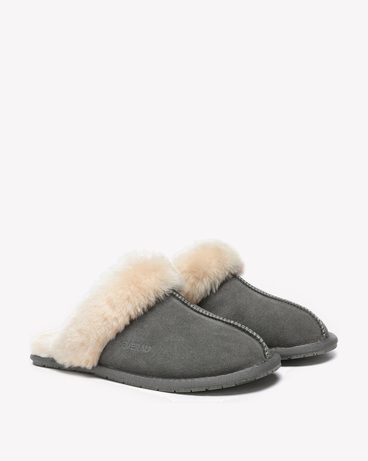 EVERAU Harrier Grey Slippers Kapcie Ciemno Szare