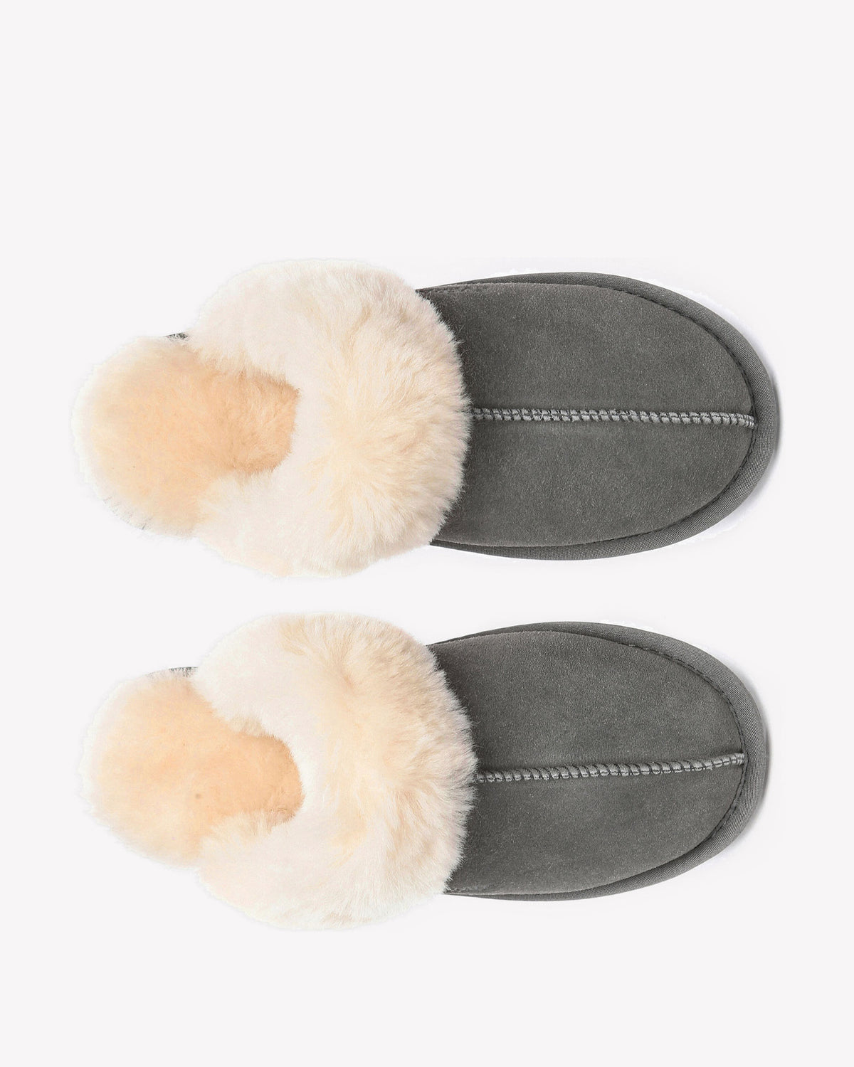EVERAU Harrier Grey Slippers Kapcie Ciemno Szare