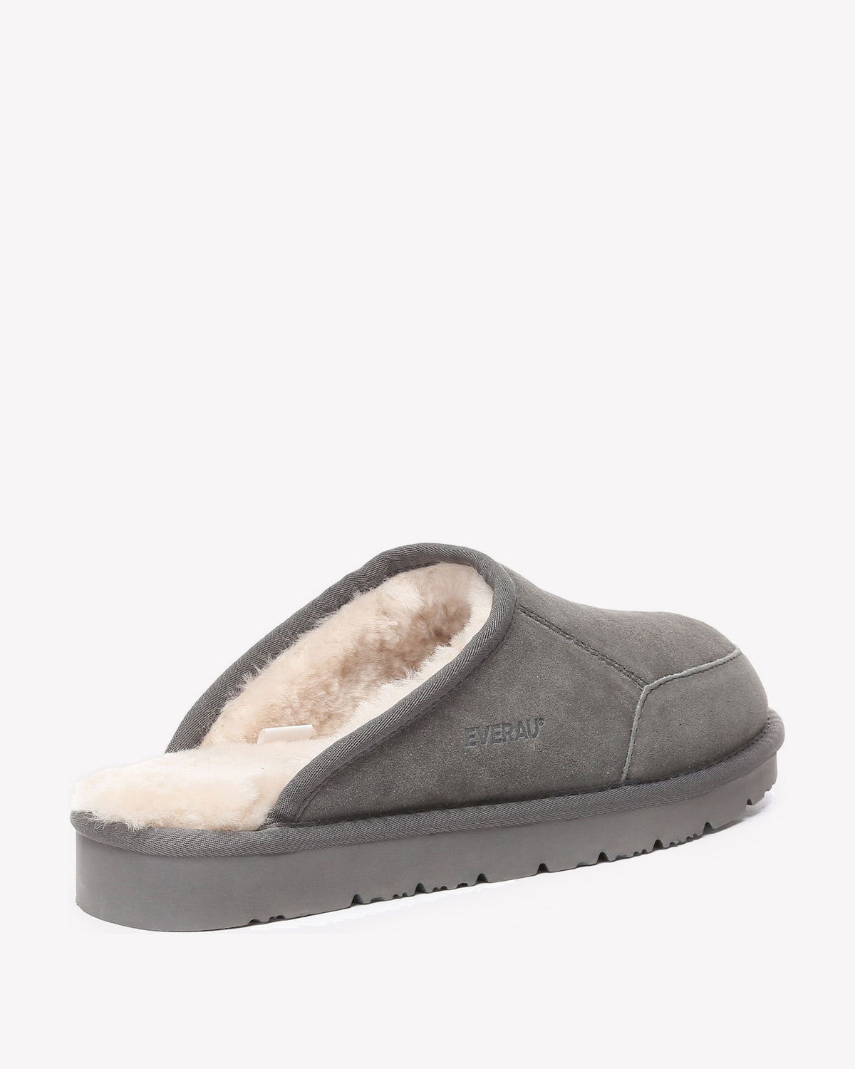 EVERAU Lark Grey Slippers Kapcie Szare