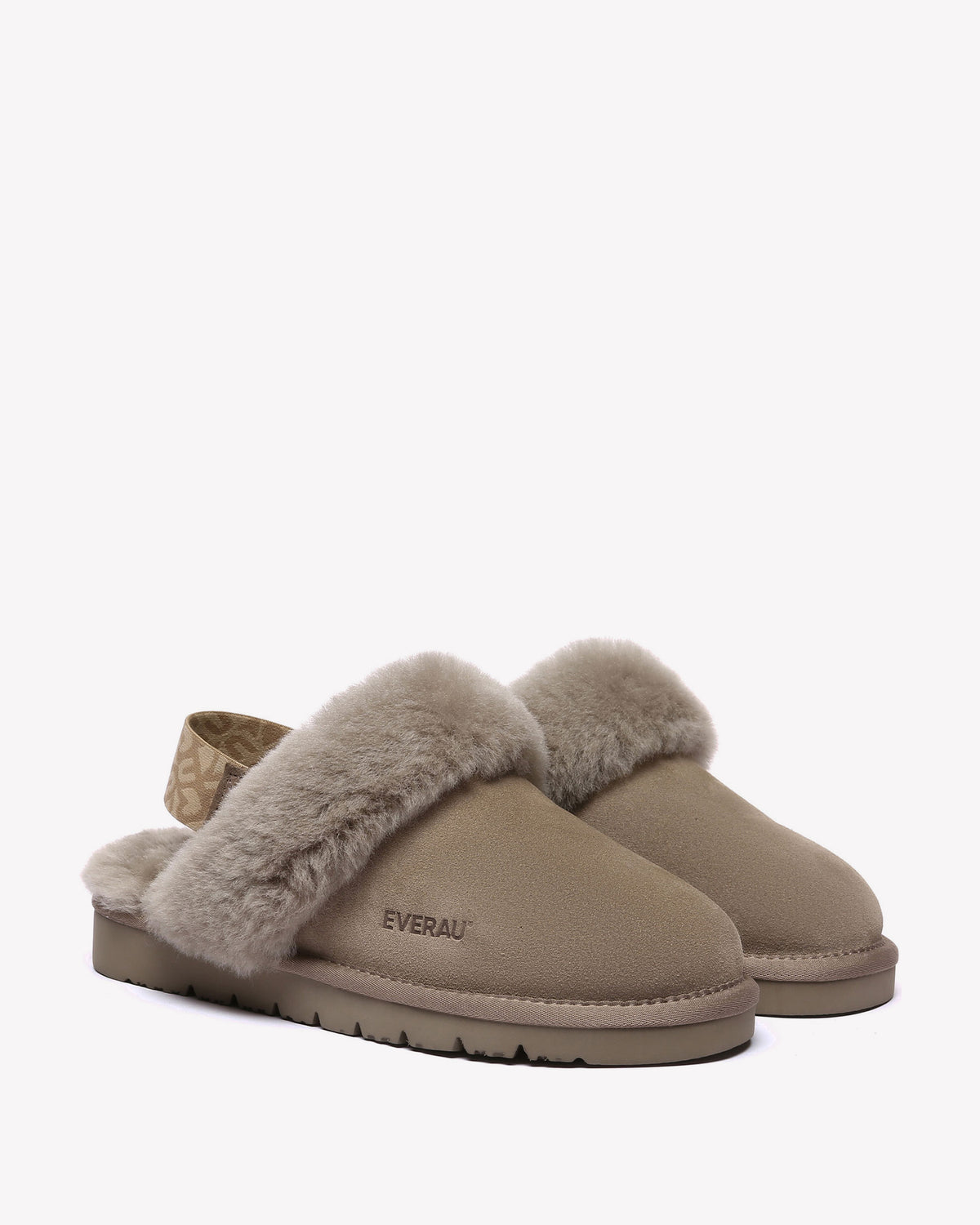 EVERAU Pelican Brown Slippers Kapcie Brązowe