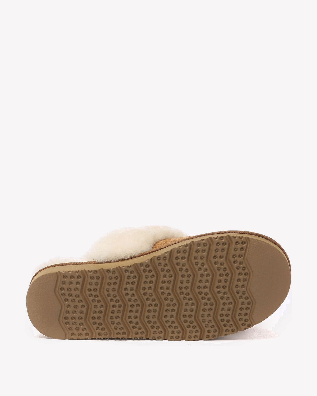 EVERAU Pelican Chestnut Slippers Kapcie Brązowe