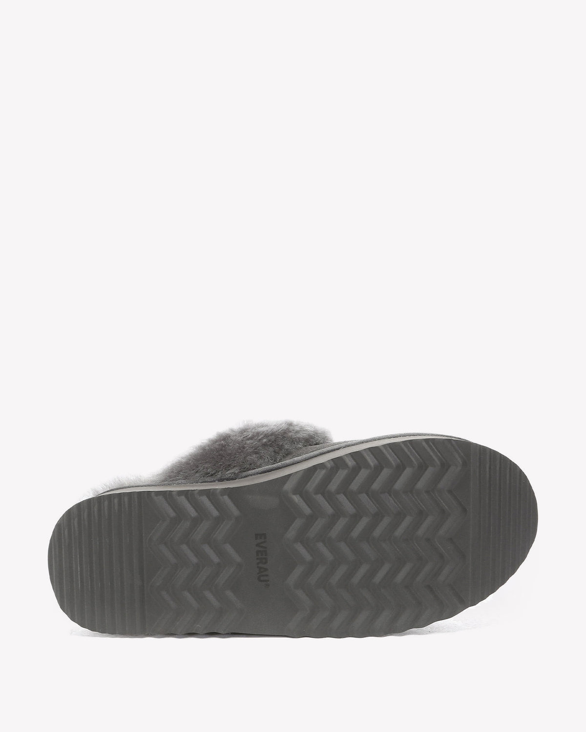 EVERAU Wagtail Grey Platform Slippers Kapcie Szare