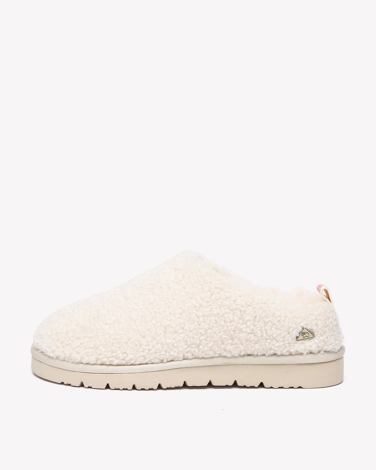 EVERAU Snipe Sand Plush Ankle Slippers Kapcie Beżowe