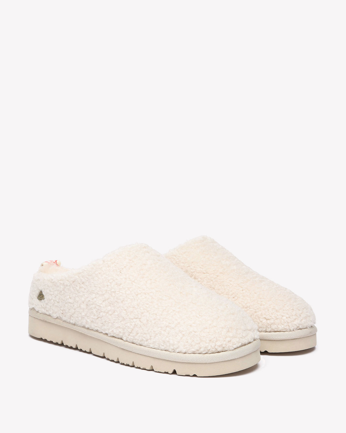 EVERAU Snipe Sand Plush Ankle Slippers Kapcie Beżowe