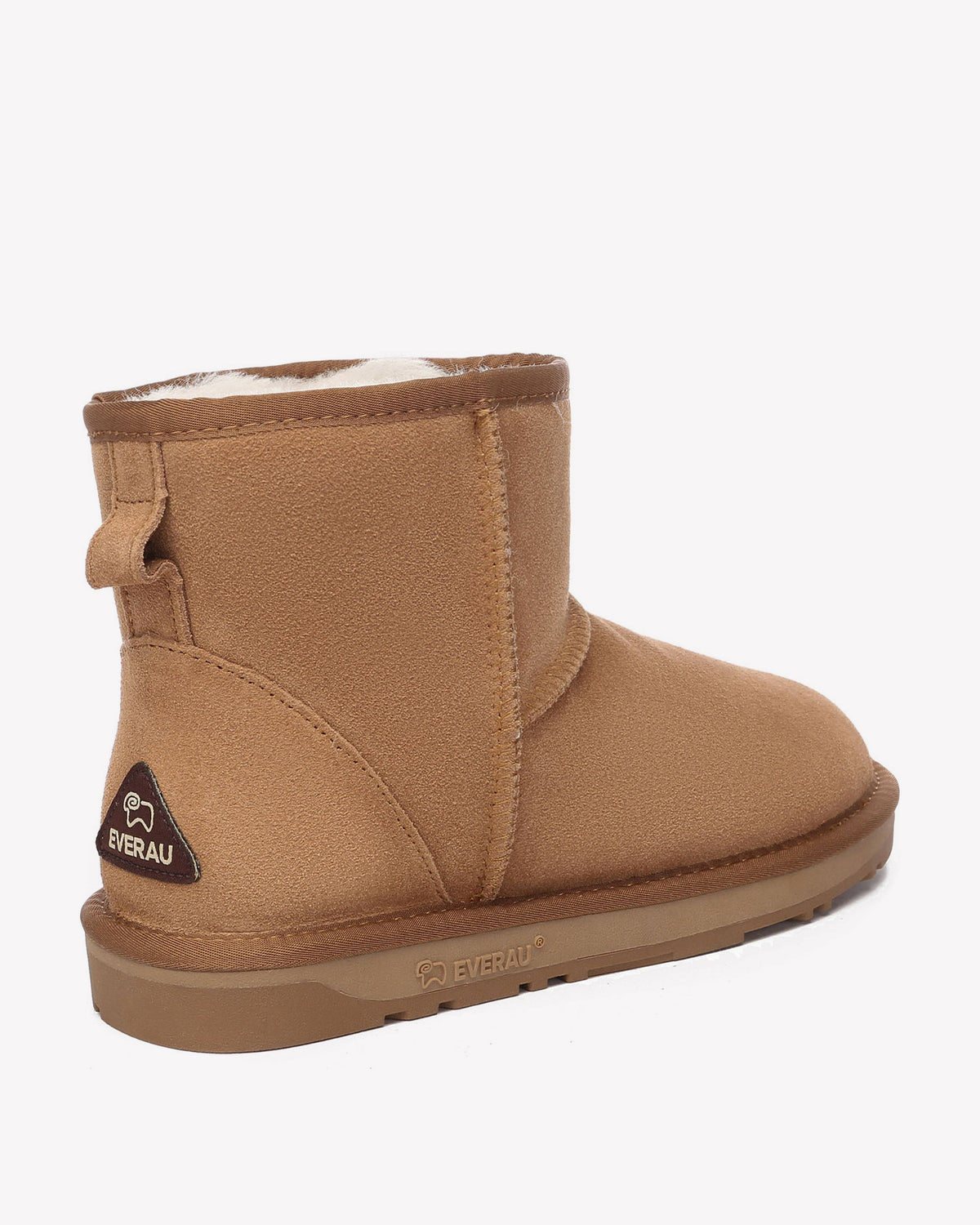 EVERAU Emu Chestnut Mini Classic Boots Botki Brązowe