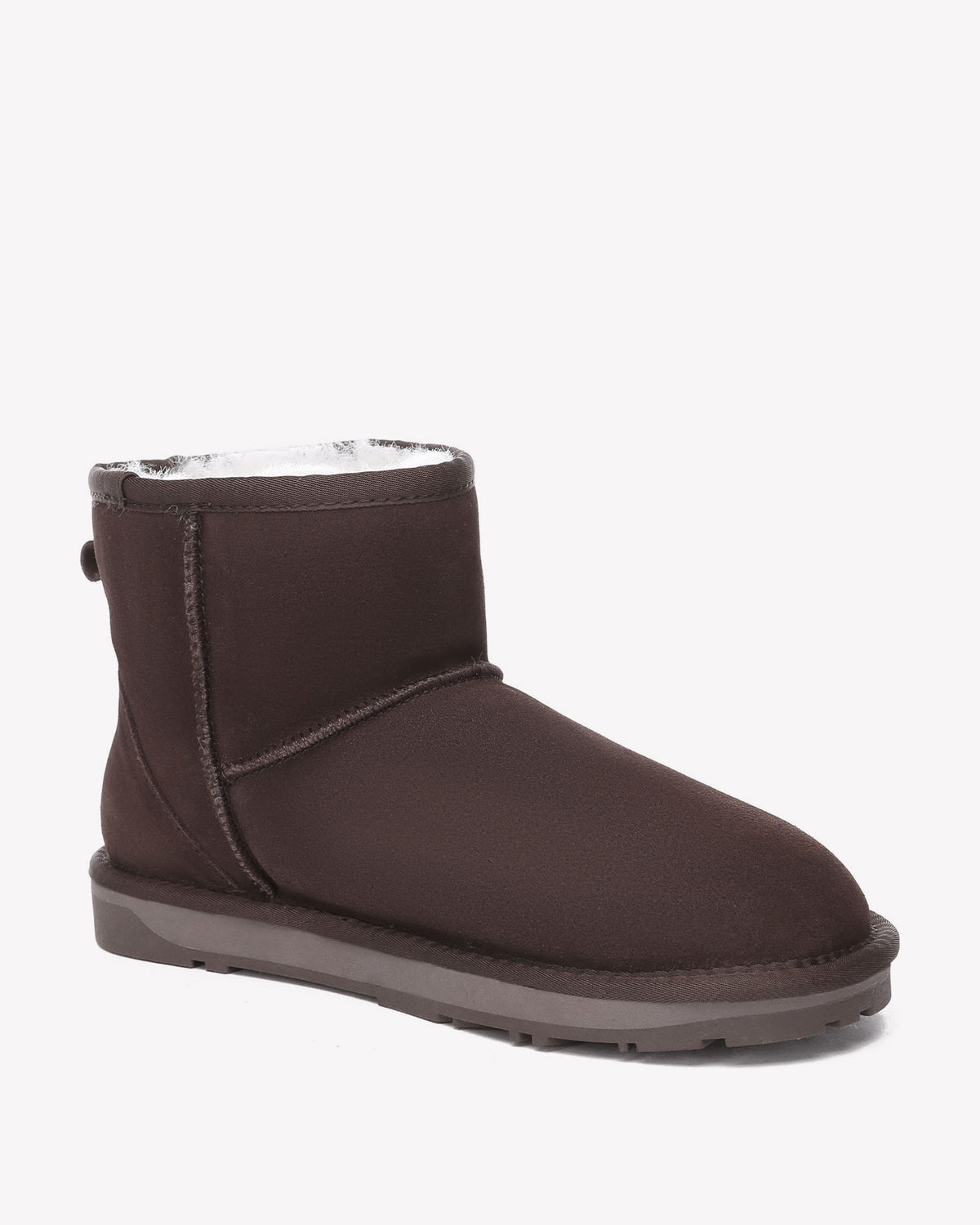 EVERAU Emu Chocolate Mini Classic Boots Botki Czekoladowe