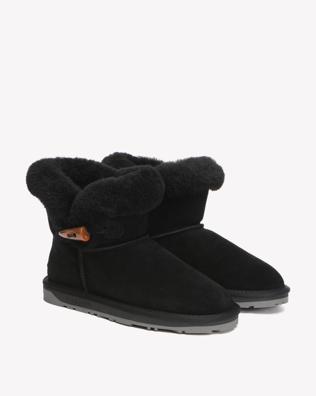 EVERAU Robin Black Mini Boots Botki Czarne