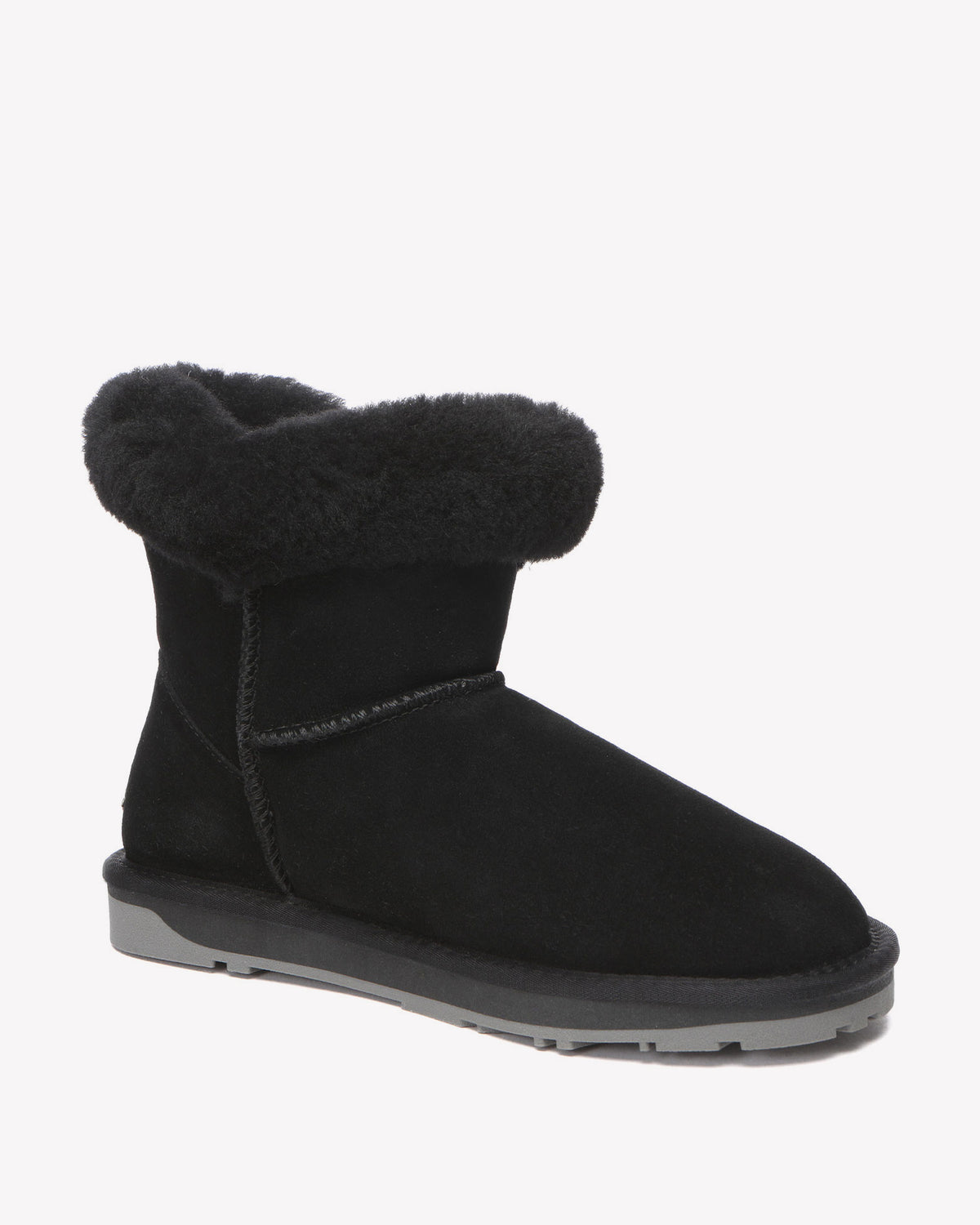 EVERAU Robin Black Mini Boots Botki Czarne