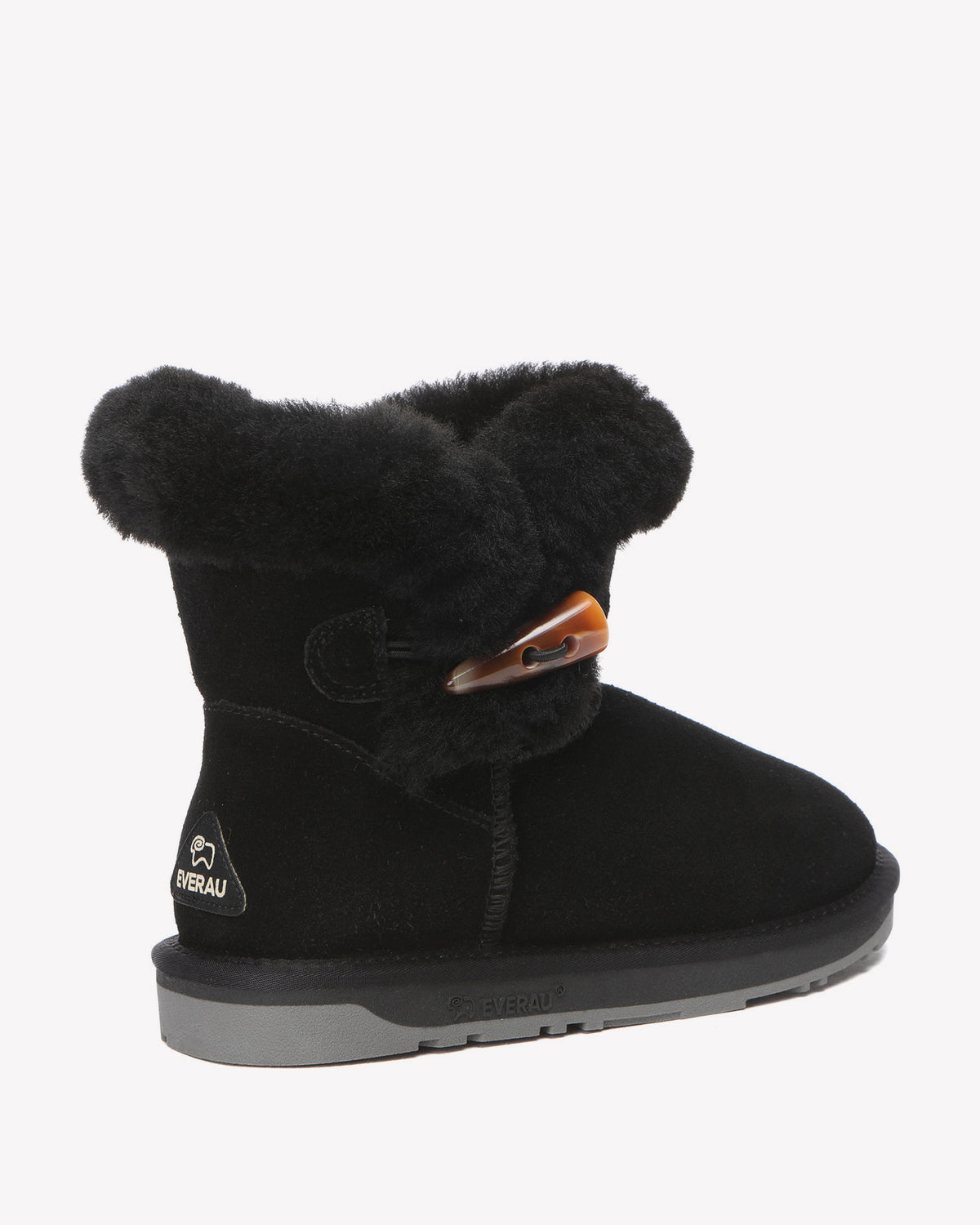 EVERAU Robin Black Mini Boots Botki Czarne