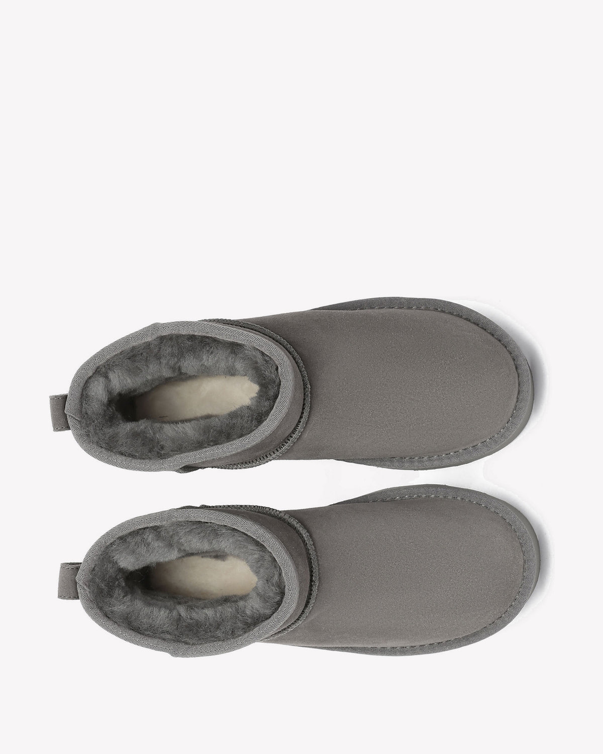 EVERAU Heron Grey Ultra Mini Platform Boots Botki Szare