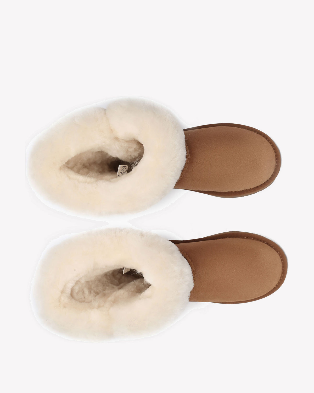 EVERAU Stork Chestnut Short Boots Botki Brązowe