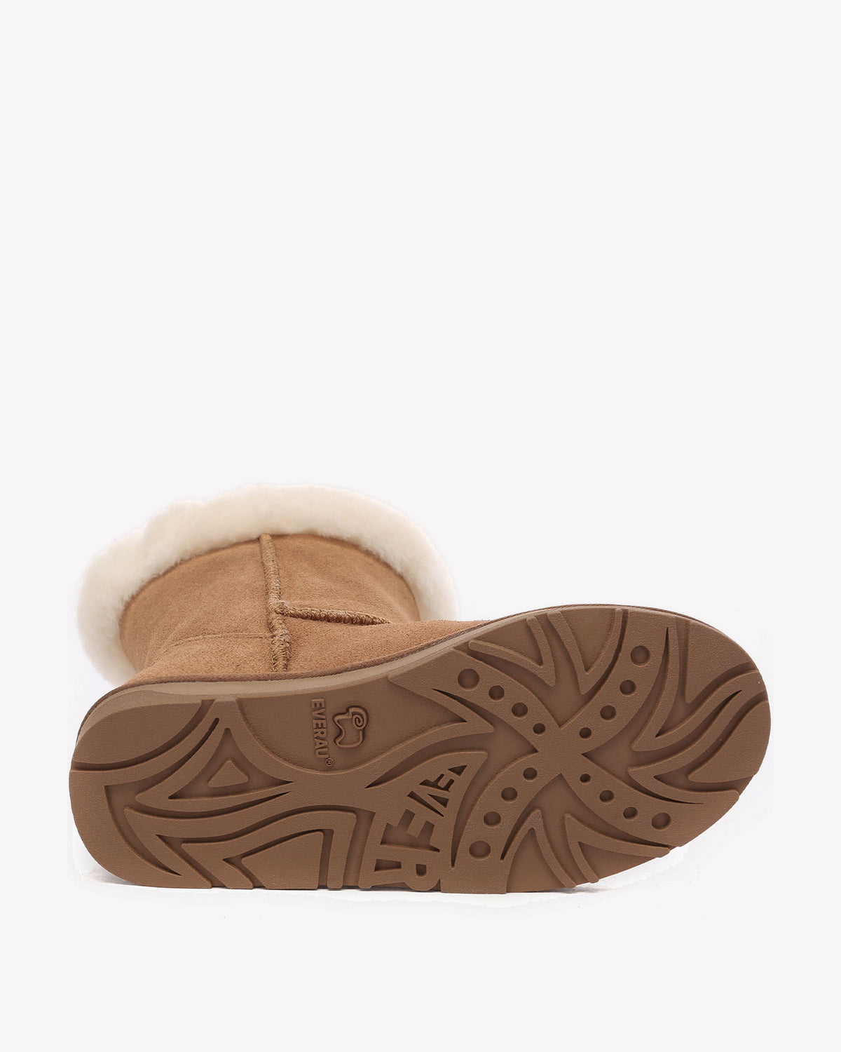 EVERAU Stork Chestnut Short Boots Botki Brązowe