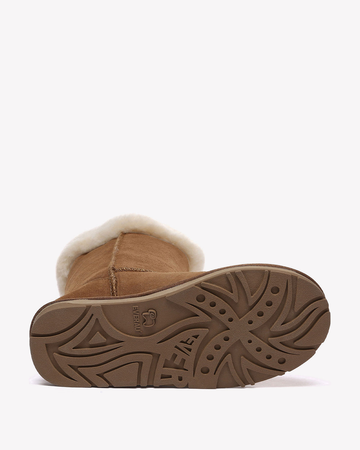 EVERAU Ashy Chestnut Tall Boots Botki Brązowe