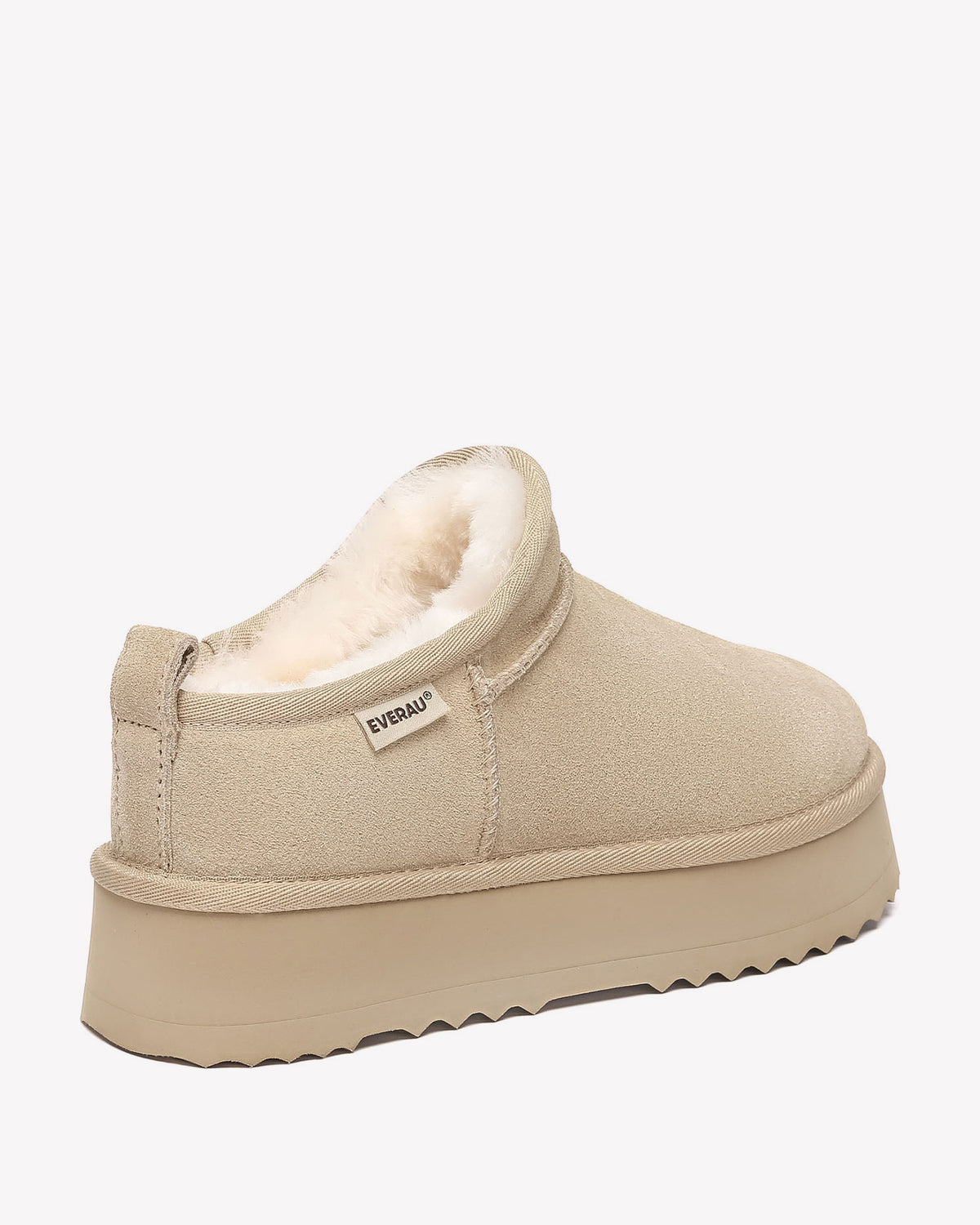 EVERAU Partridge Sand Platform Ultra Mini Boots Botki Beżowy