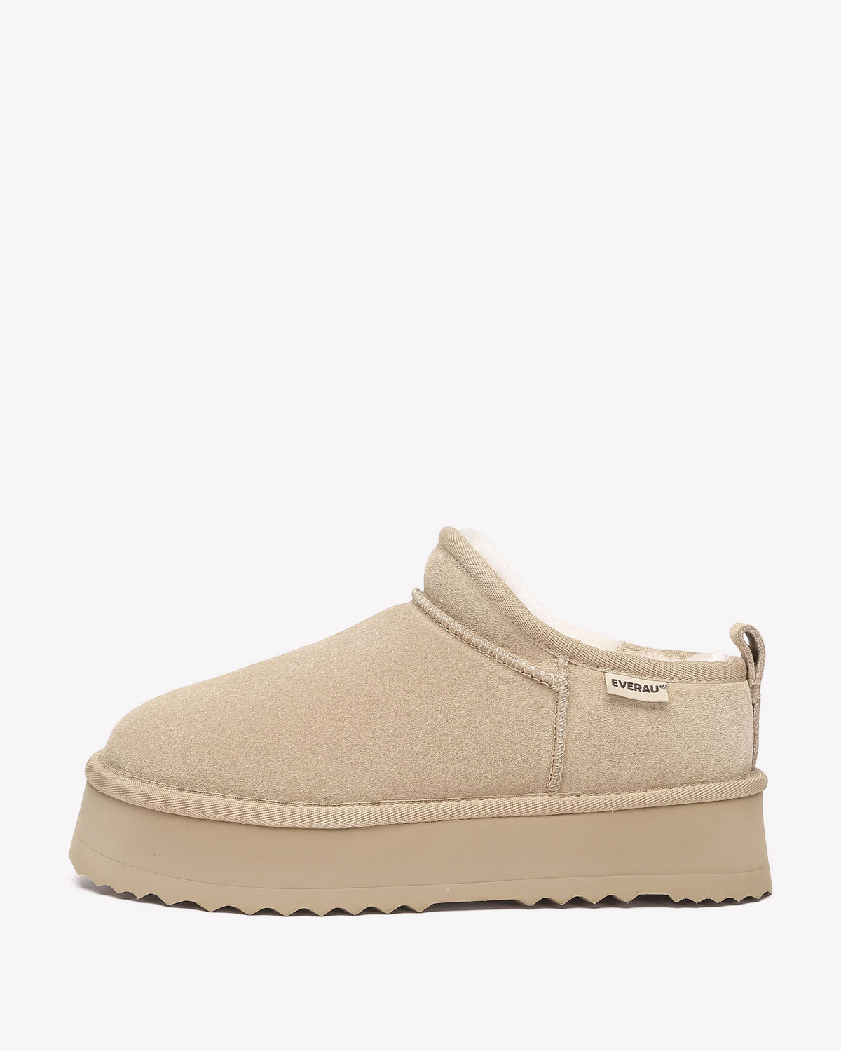 EVERAU Partridge Sand Platform Ultra Mini Boots Botki Beżowy