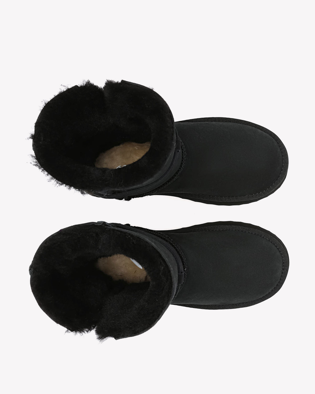 EVERAU Brush Black Platform Boots Botki Czarne