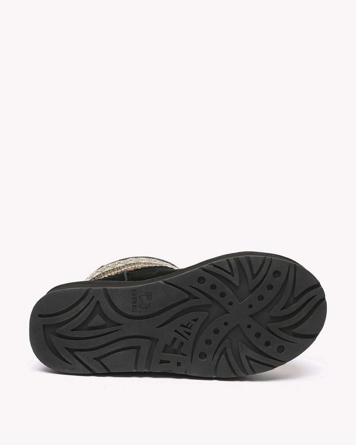 EVERAU Plover Black Ankle Platform Boots Botki Czarne