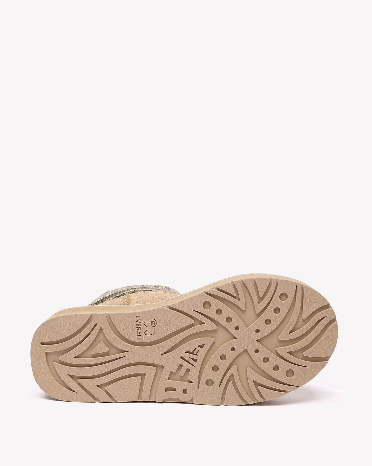 EVERAU Plover Sand Ankle Platform Boots Botki Beżowe