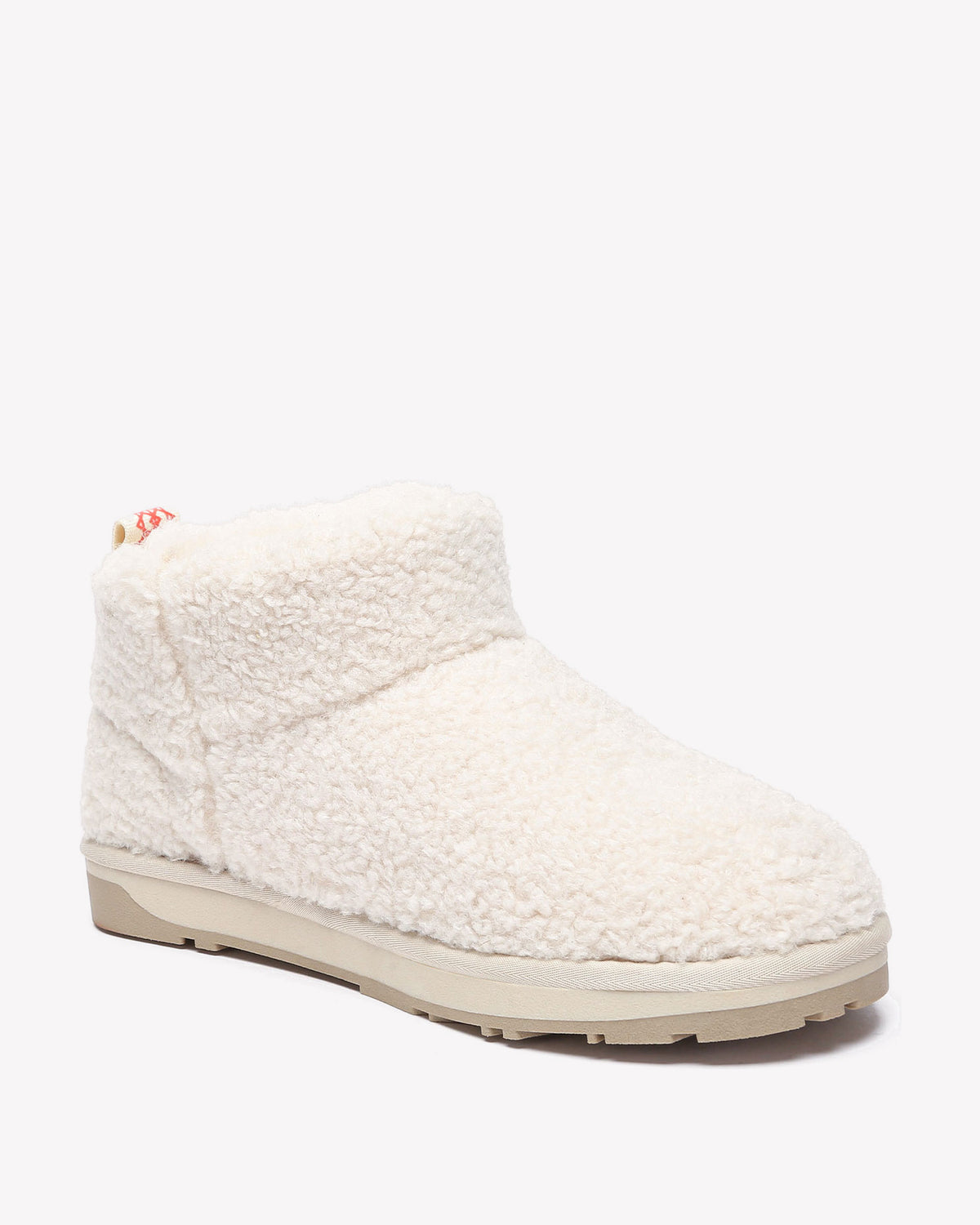 EVERAU Dotterel Sand Ultra Plush Ankle Boots Botki Beżowe