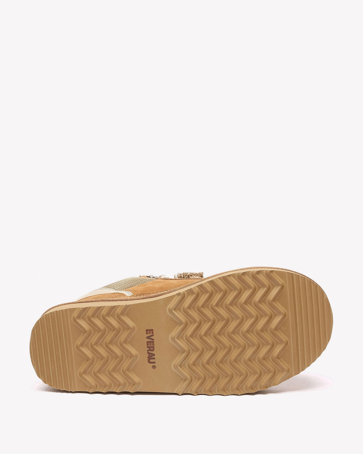 EVERAU Papuan Chestnut Lace Up Sneakersy Brązowe