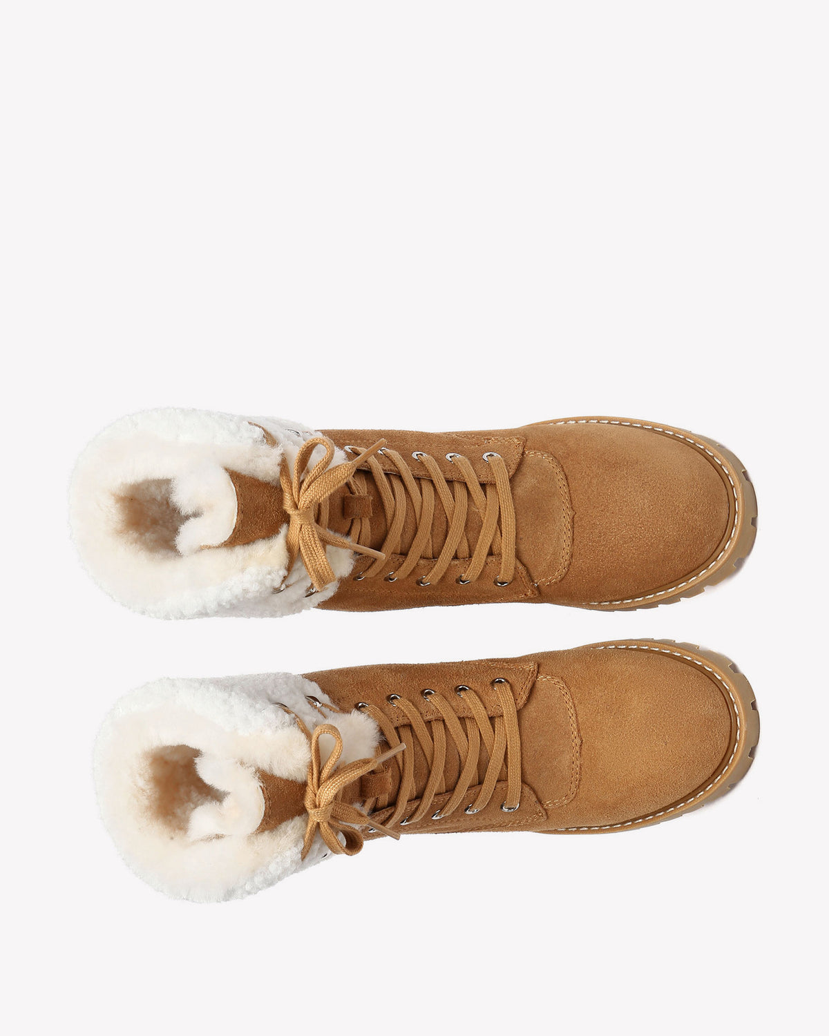 EVERAU Sittella Chestnut Chunky Boots Botki Brązowe