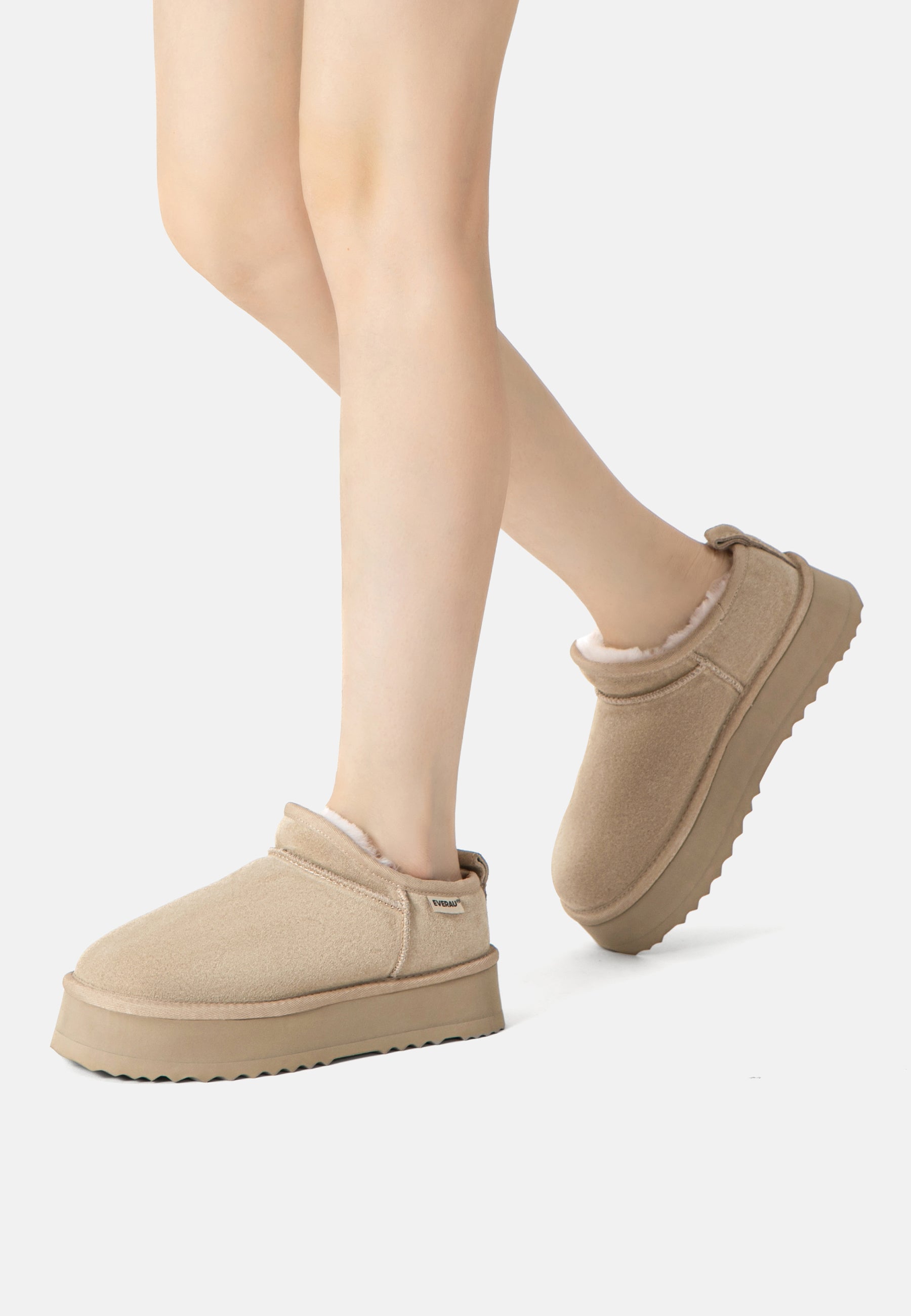 EVERAU Partridge Sand Ultra Mini Boots Botki Piaskowe