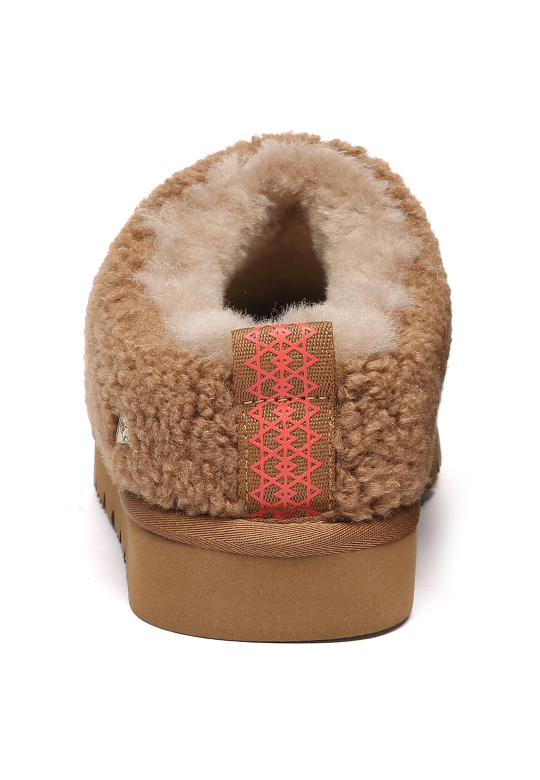 EVERAU Snipe Chestnut Plush Ankle Slippers Kapcie Brązowe