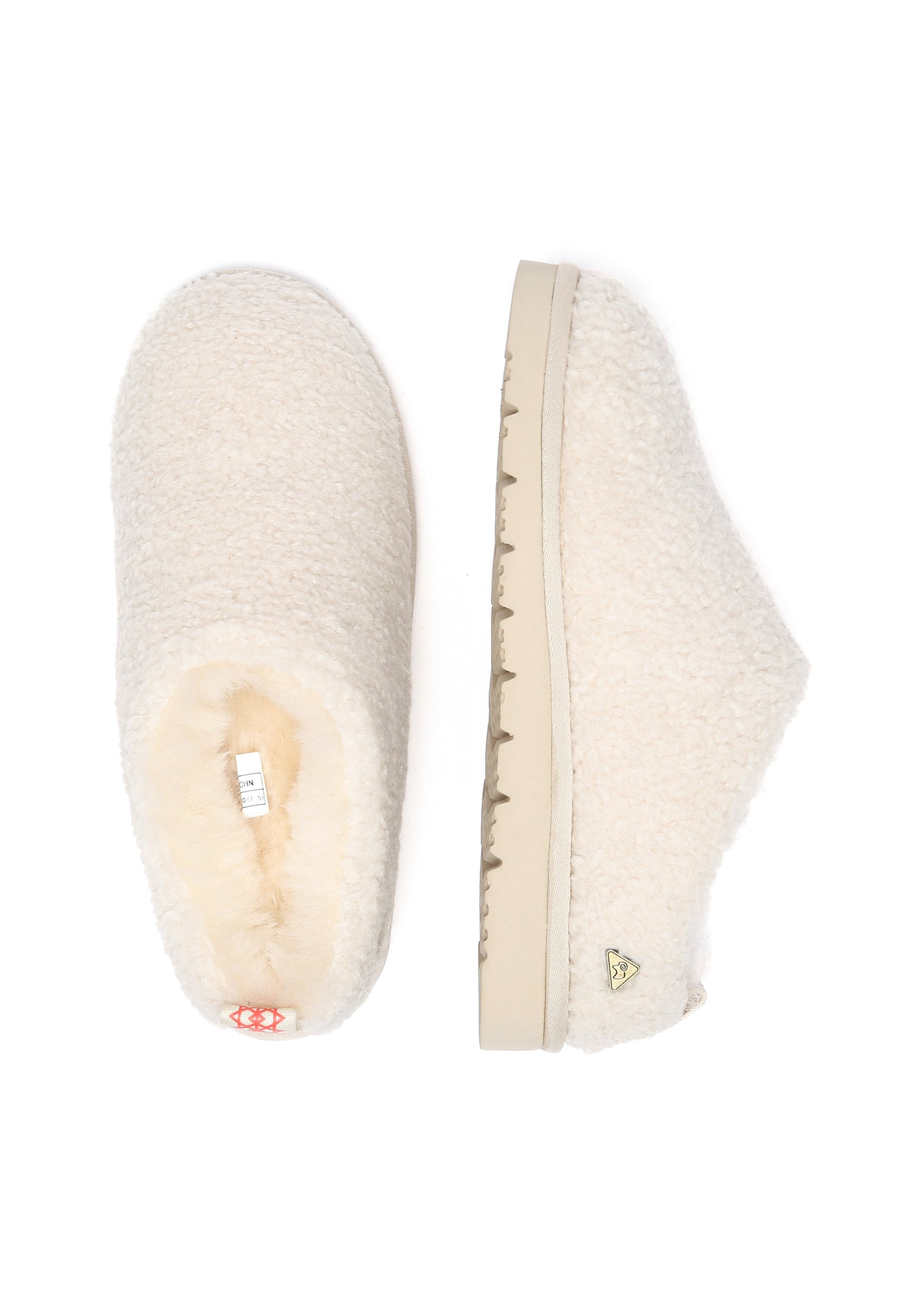 EVERAU Snipe Sand Plush Ankle Slippers Kapcie Piaskowe