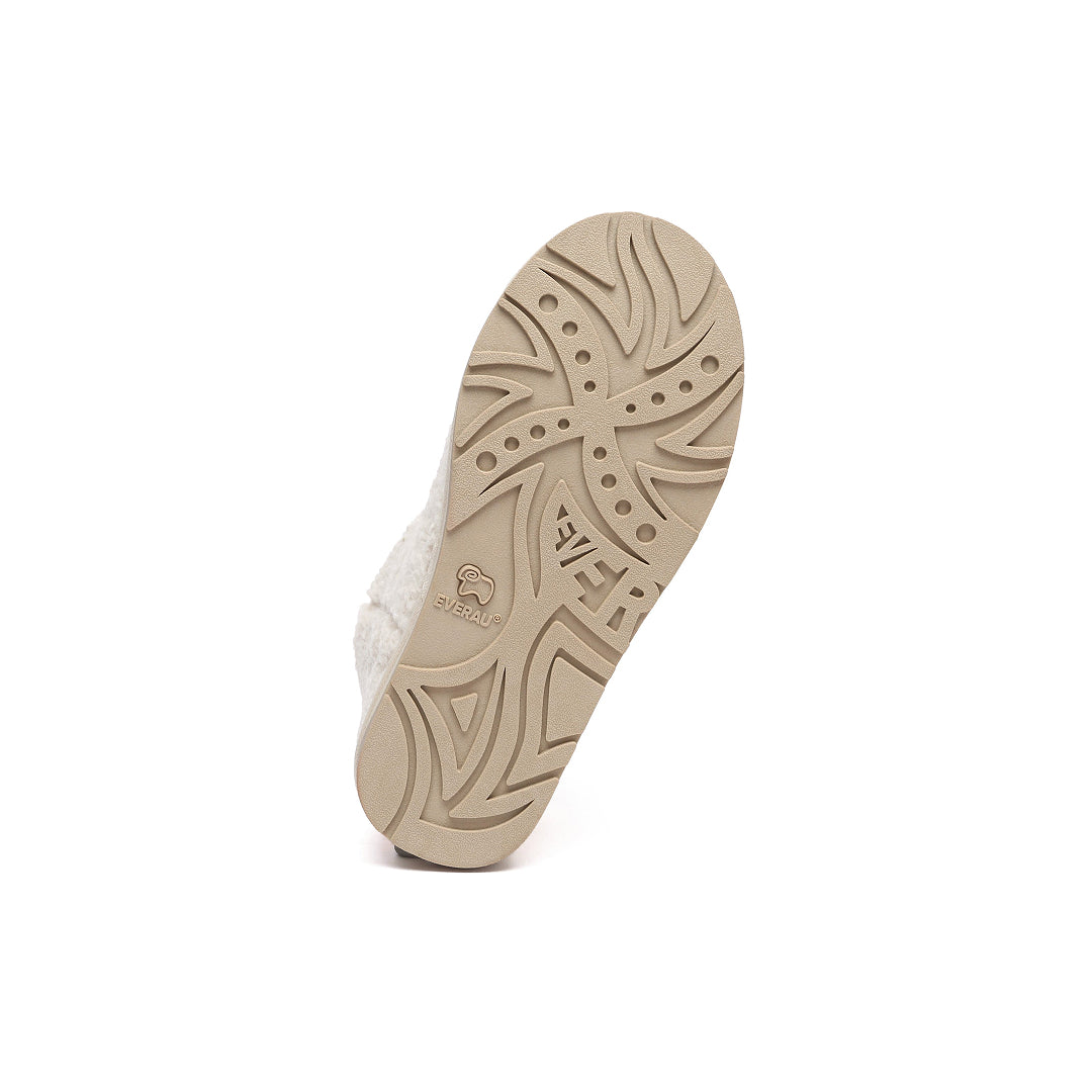 EVERAU Dotterel Sand Ultra Plush Ankle Boots Botki Beżowe