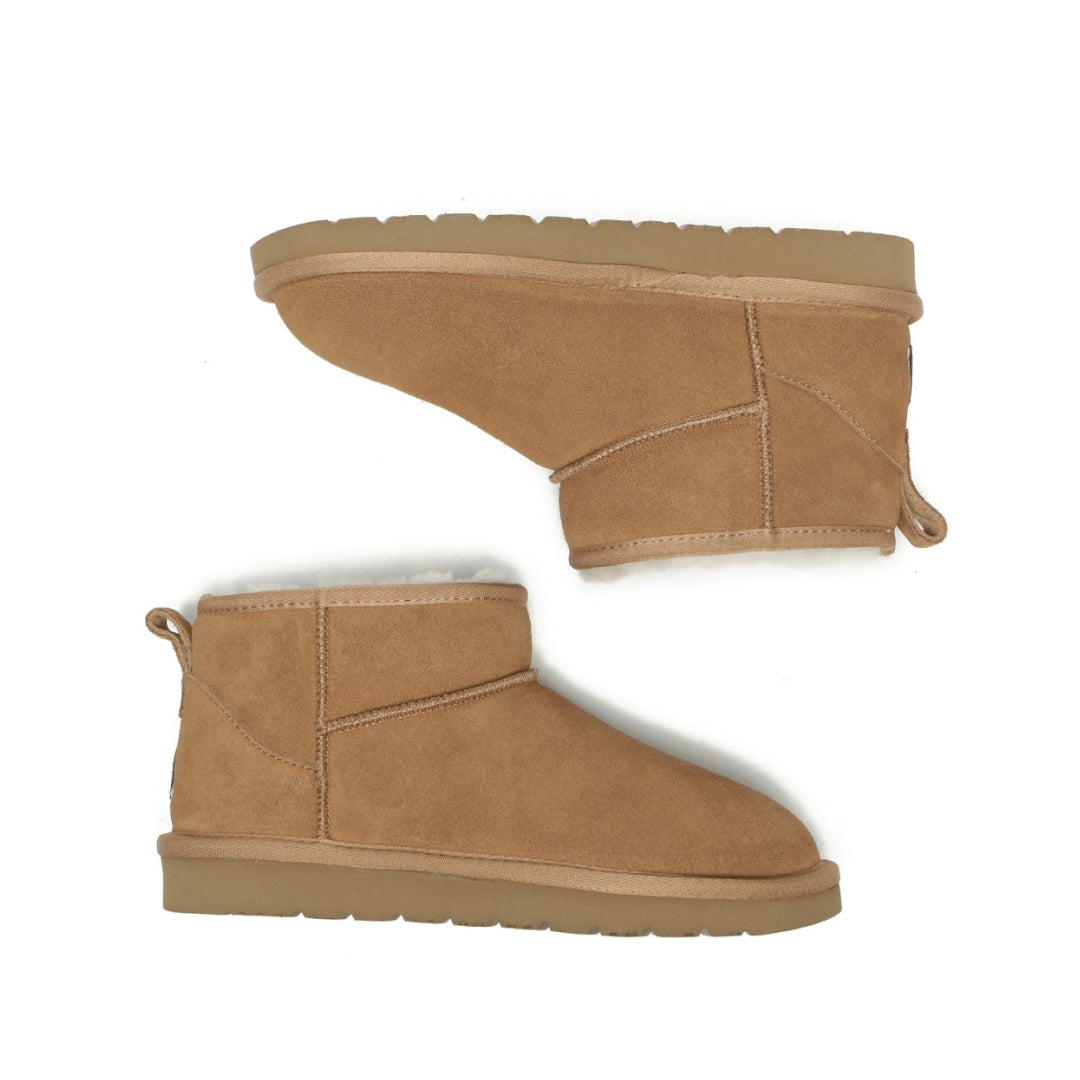 EVERAU Finch Chestnut Ultra Mini Classic Boots Botki Brązowe