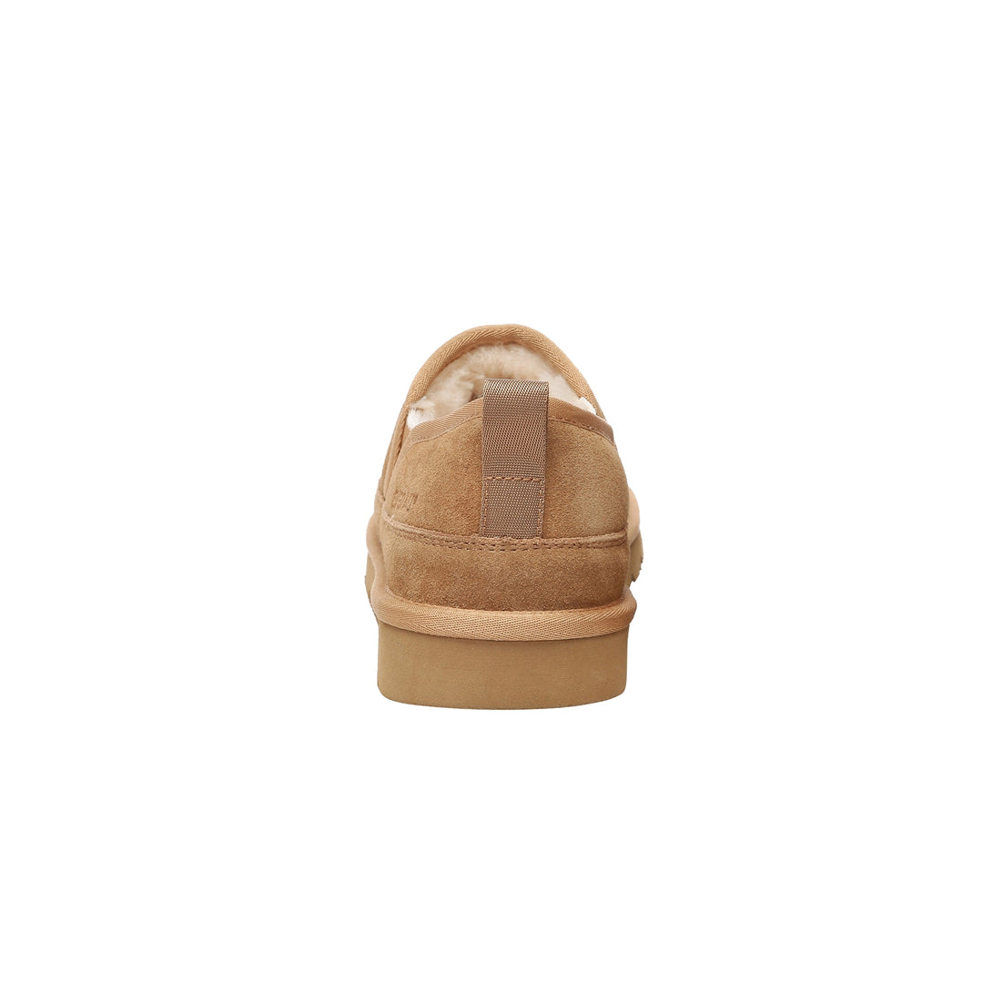 EVERAU Galah Chestnut Slip On Niskie Botki Brązowe