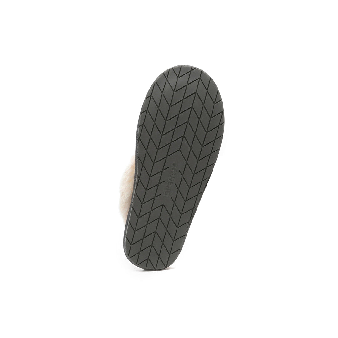 EVERAU Harrier Grey Slippers Kapcie Ciemno szare