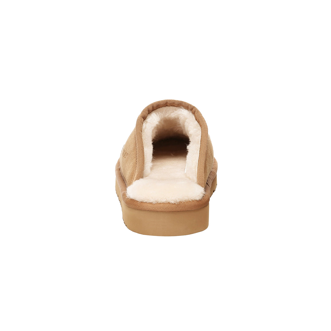 EVERAU Lark Chestnut Slippers Kapcie Brązowe