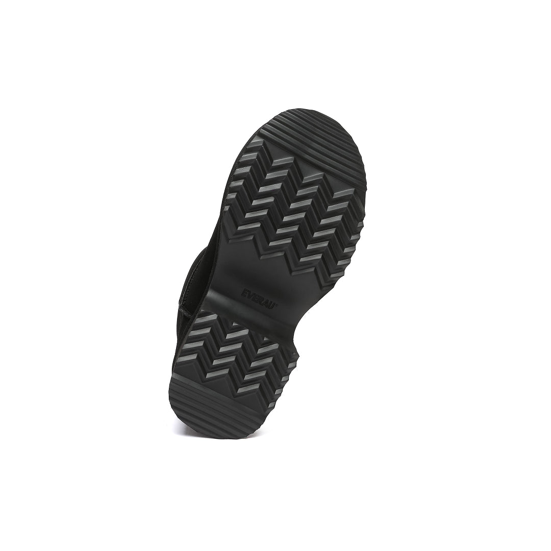 EVERAU Nicobar Black Mid Boots Botki Czarne