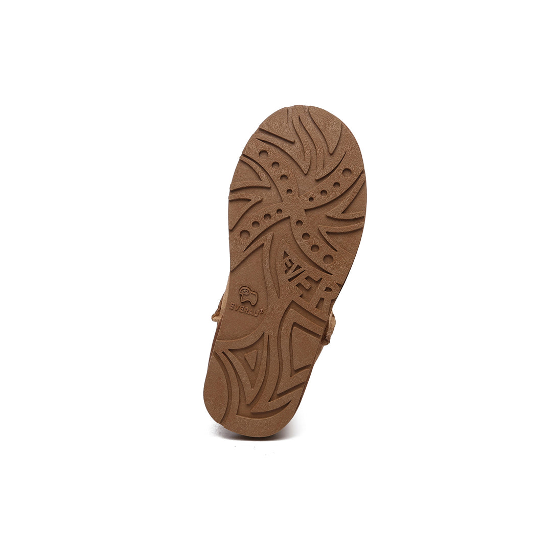 EVERAU Parrot Chestnut Short Classic Boots Botki Brązowe