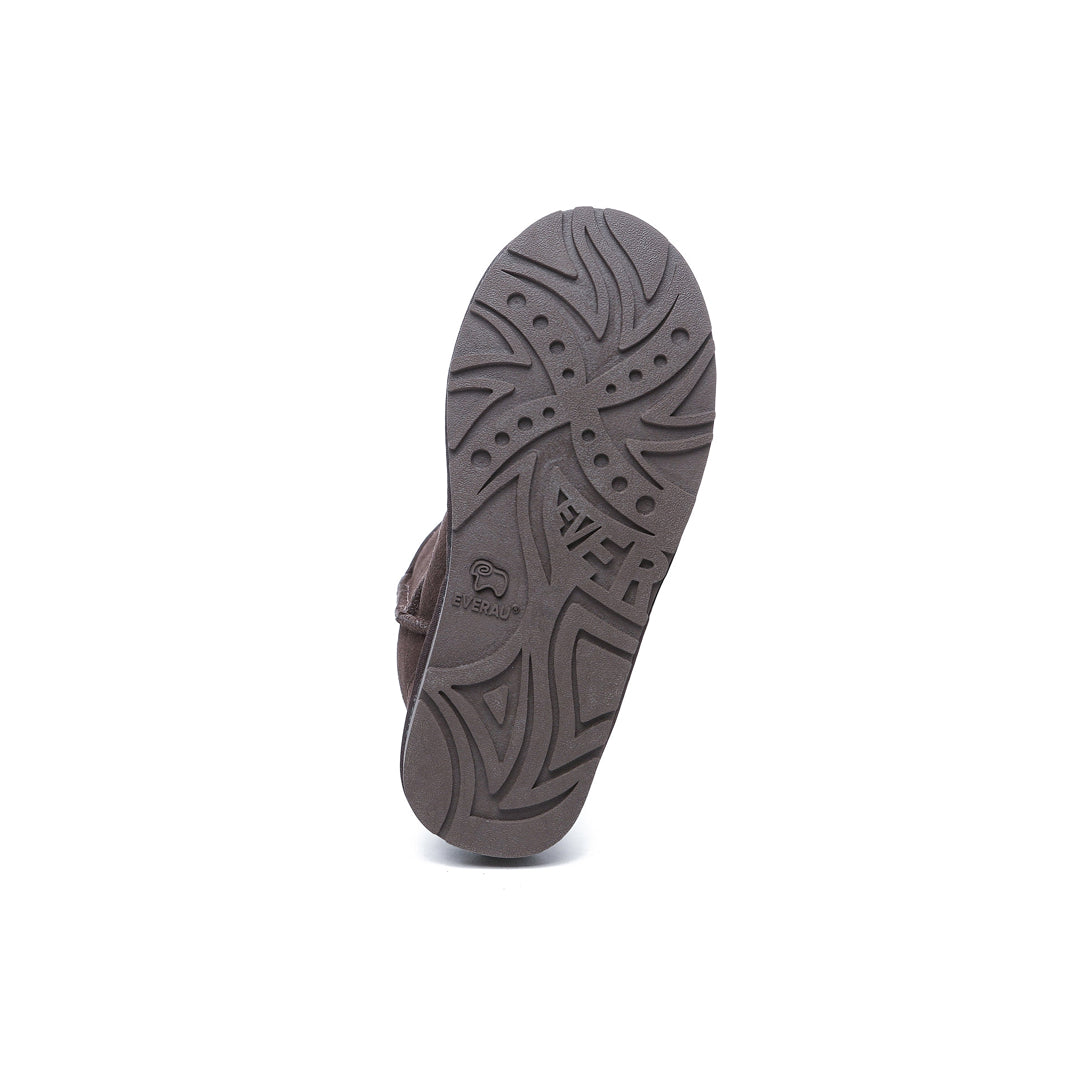 EVERAU Parrot Chocolate Short Classic Boots Botki Czekoladowe